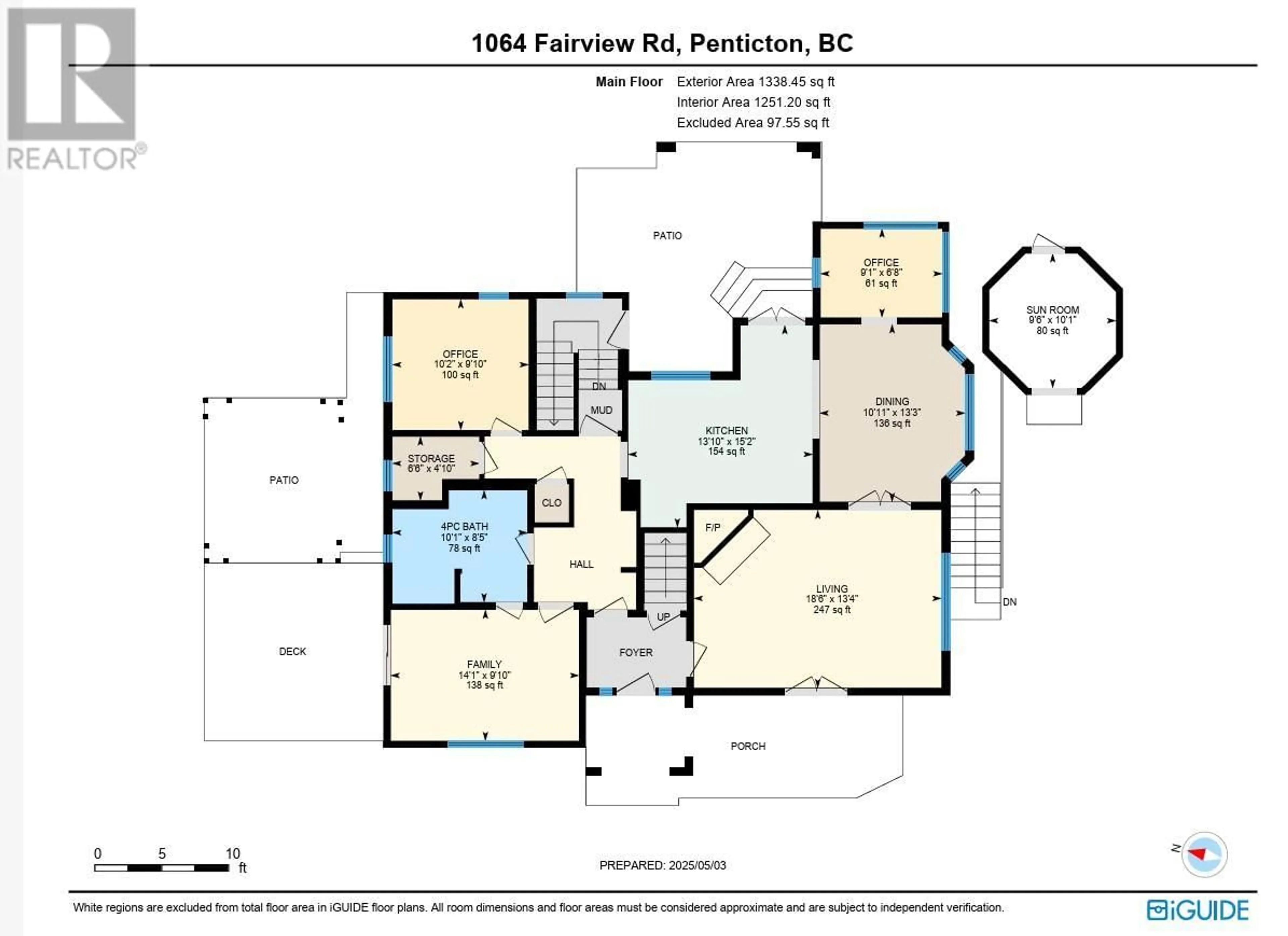 Floor plan for 1064 FAIRVIEW ROAD, Penticton British Columbia V2A5Z2