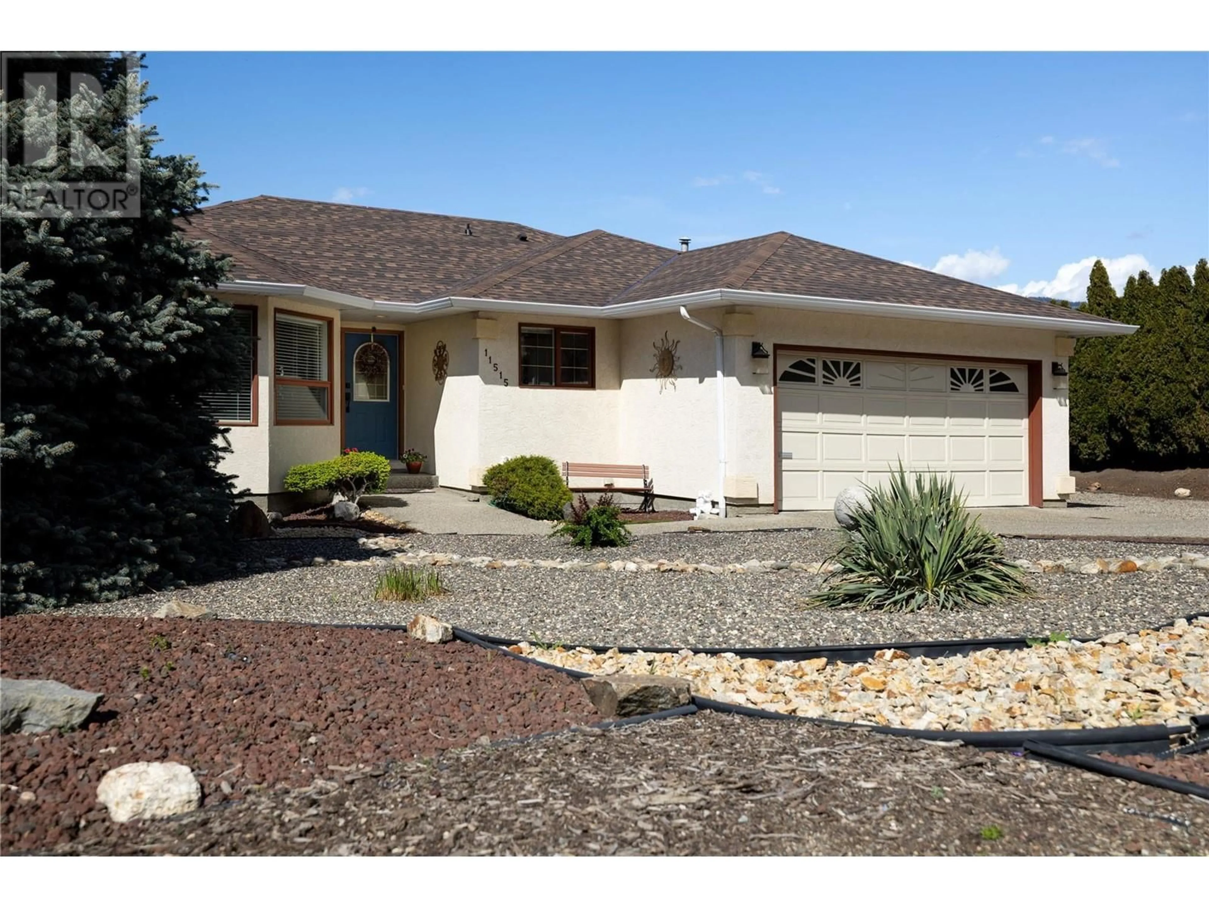 Home with vinyl exterior material, street for 11515 PALFREY DRIVE WEST, Coldstream British Columbia V1B2E4