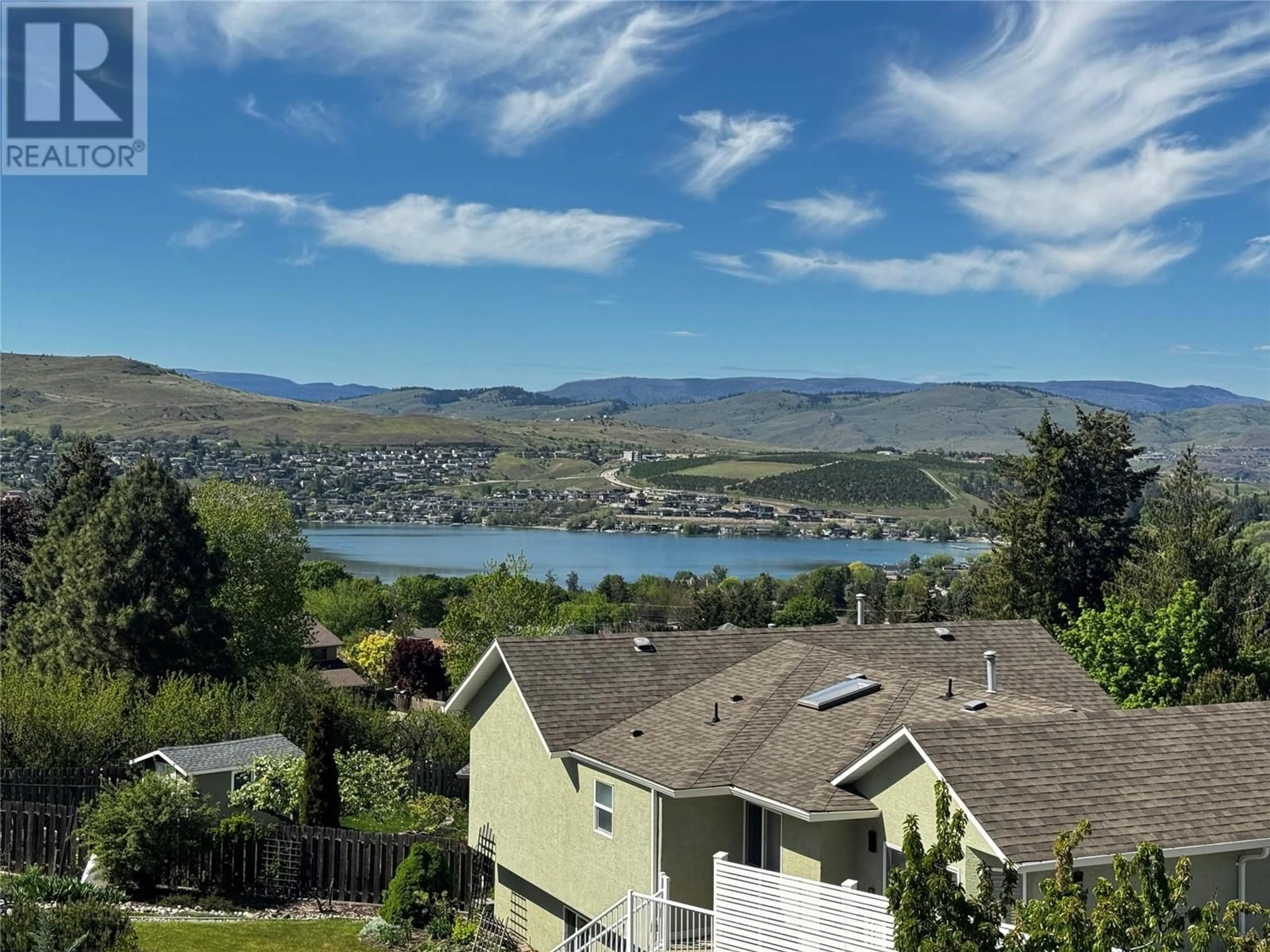 A pic from outside/outdoor area/front of a property/back of a property/a pic from drone, water/lake/river/ocean view for 11515 PALFREY DRIVE WEST, Coldstream British Columbia V1B2E4