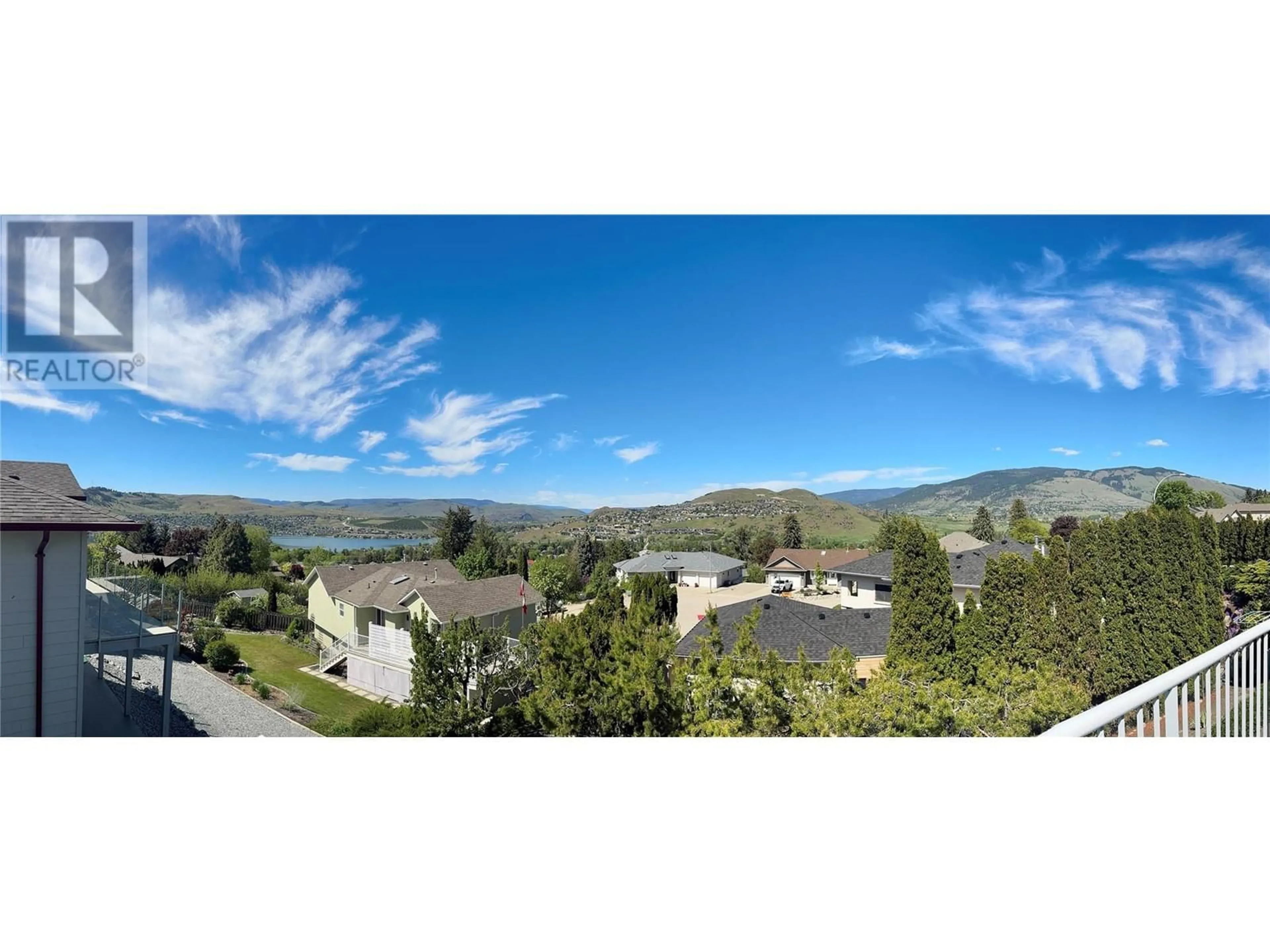 A pic from outside/outdoor area/front of a property/back of a property/a pic from drone, mountain view for 11515 PALFREY DRIVE WEST, Coldstream British Columbia V1B2E4