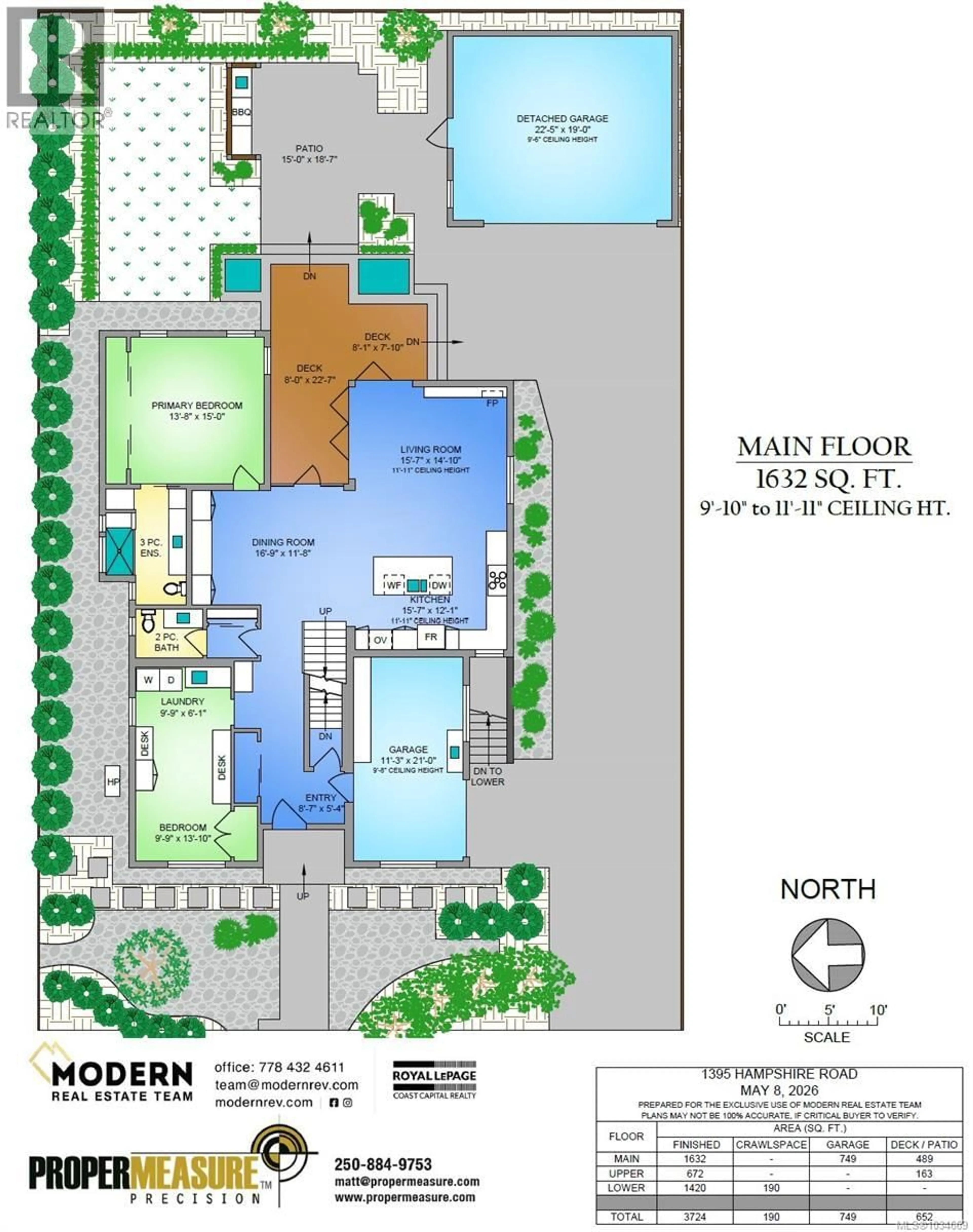 Floor plan for 1395 HAMPSHIRE ROAD, Oak Bay British Columbia V8S4T5