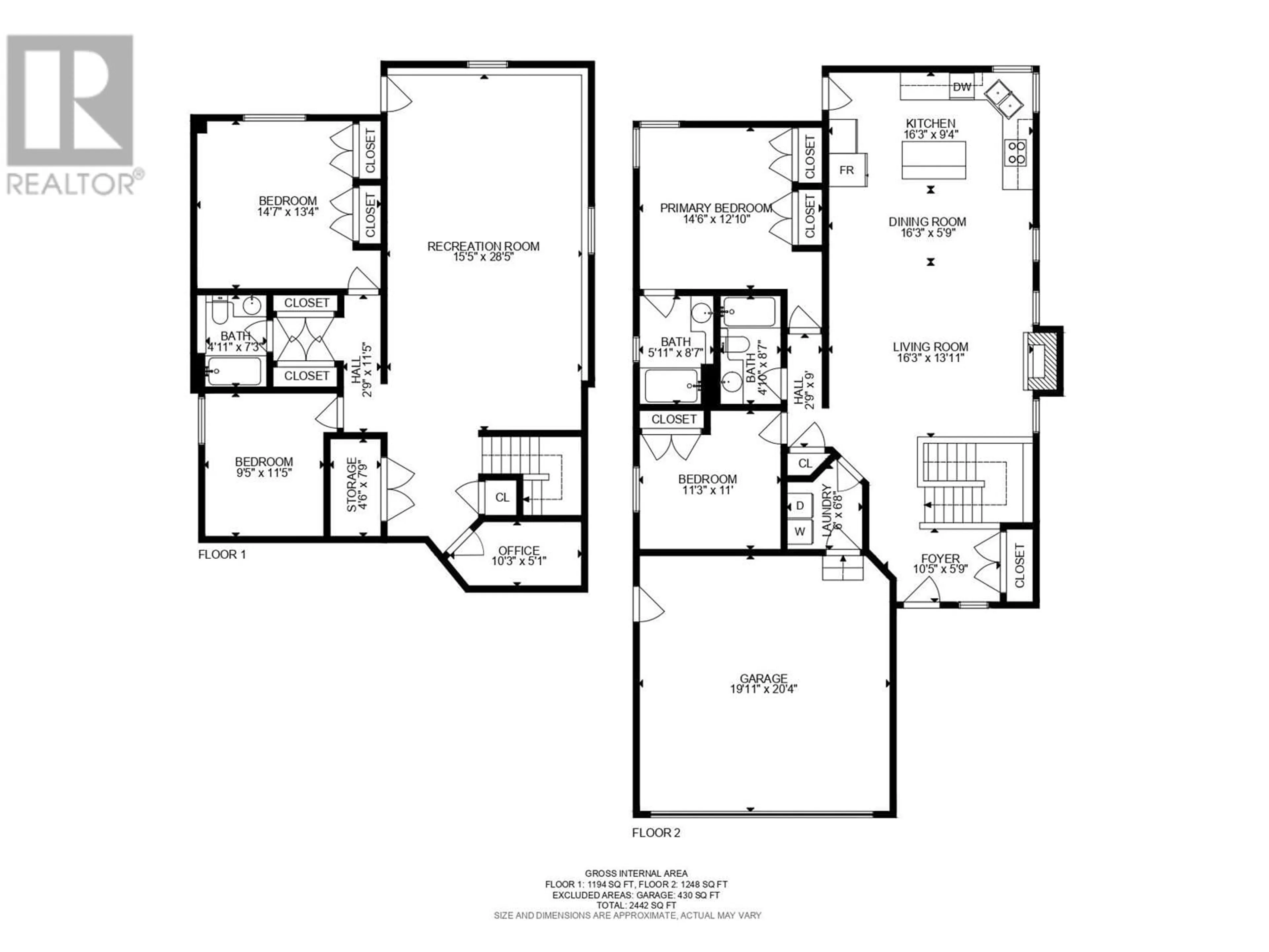 Floor plan for 1848 FOXTAIL DRIVE, Kamloops British Columbia V1S0A4