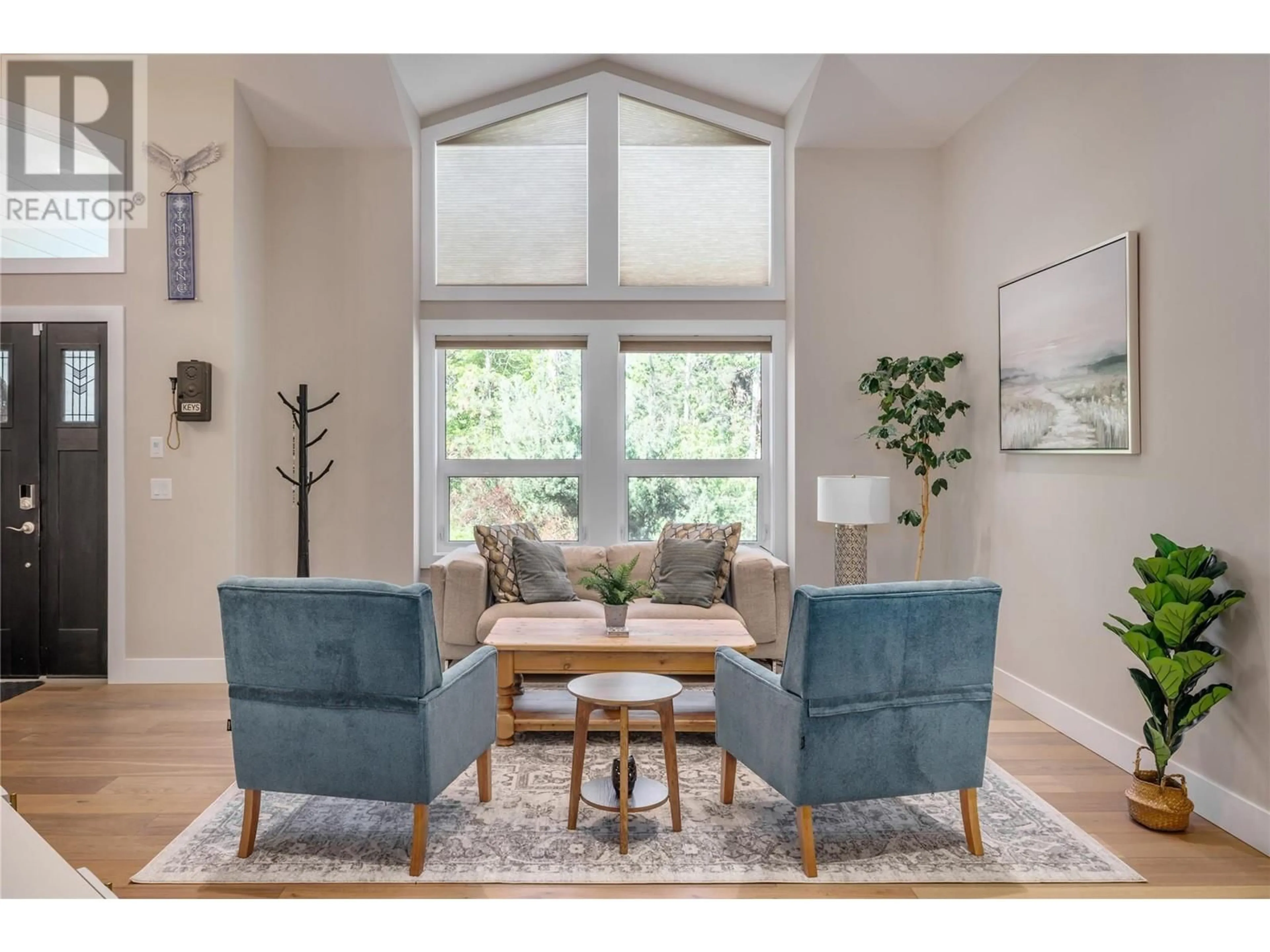 Living room with furniture, unknown for 10839 HALLAM DRIVE, Lake Country British Columbia V4V1P1