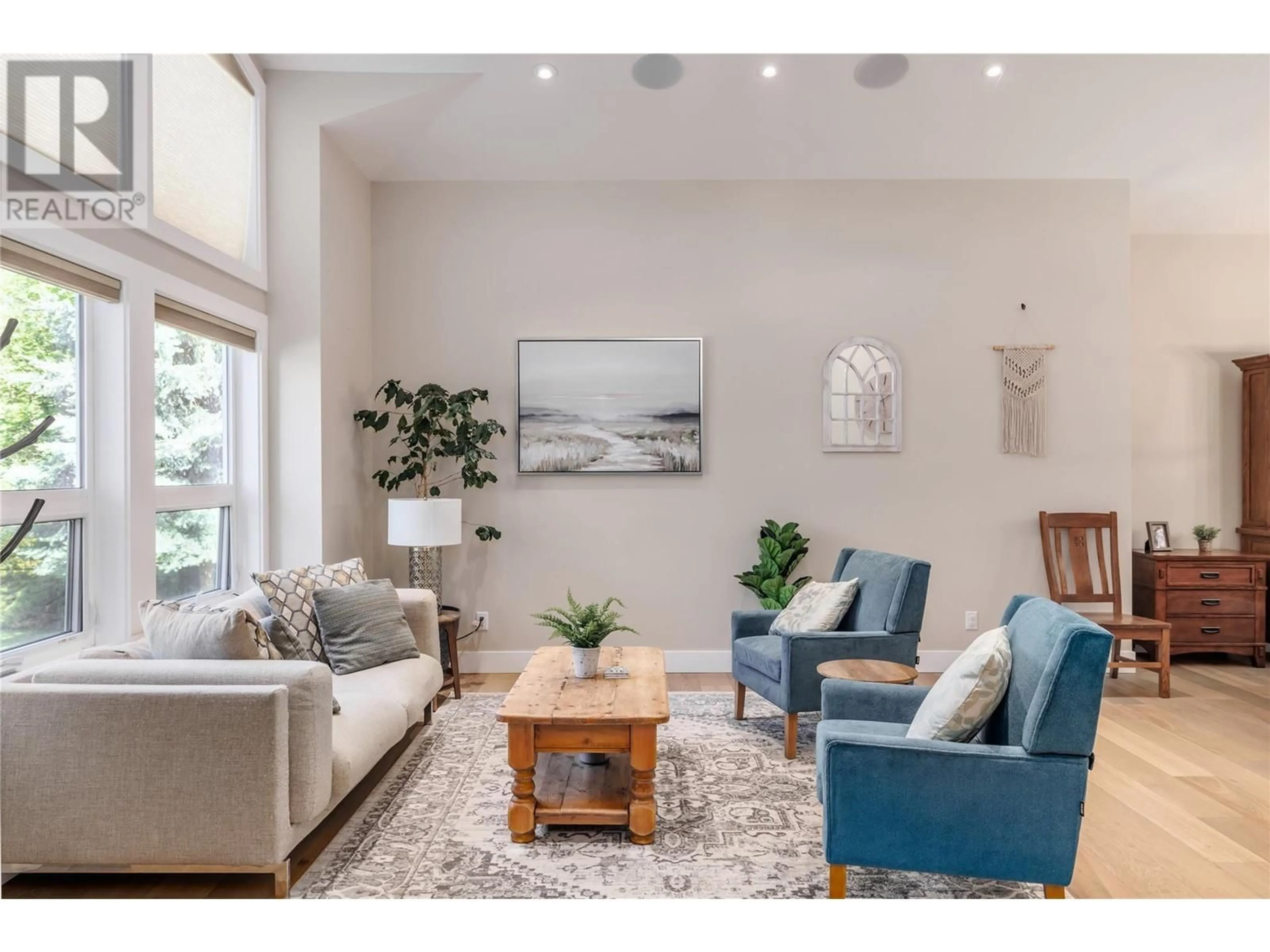 Living room with furniture, unknown for 10839 HALLAM DRIVE, Lake Country British Columbia V4V1P1
