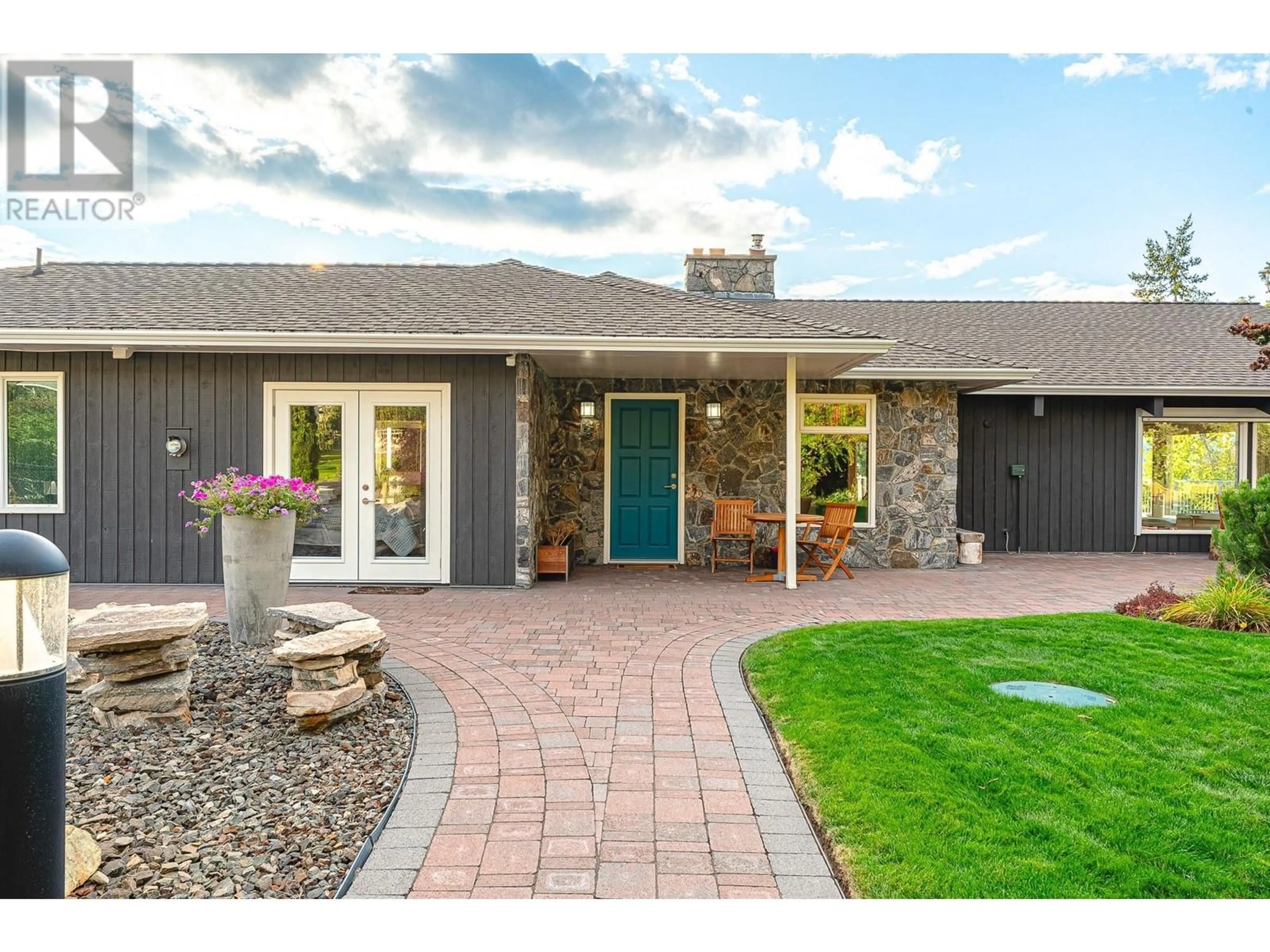 Home with brick exterior material, street for 3029 SPRUCE DRIVE, Naramata British Columbia V0H1N1