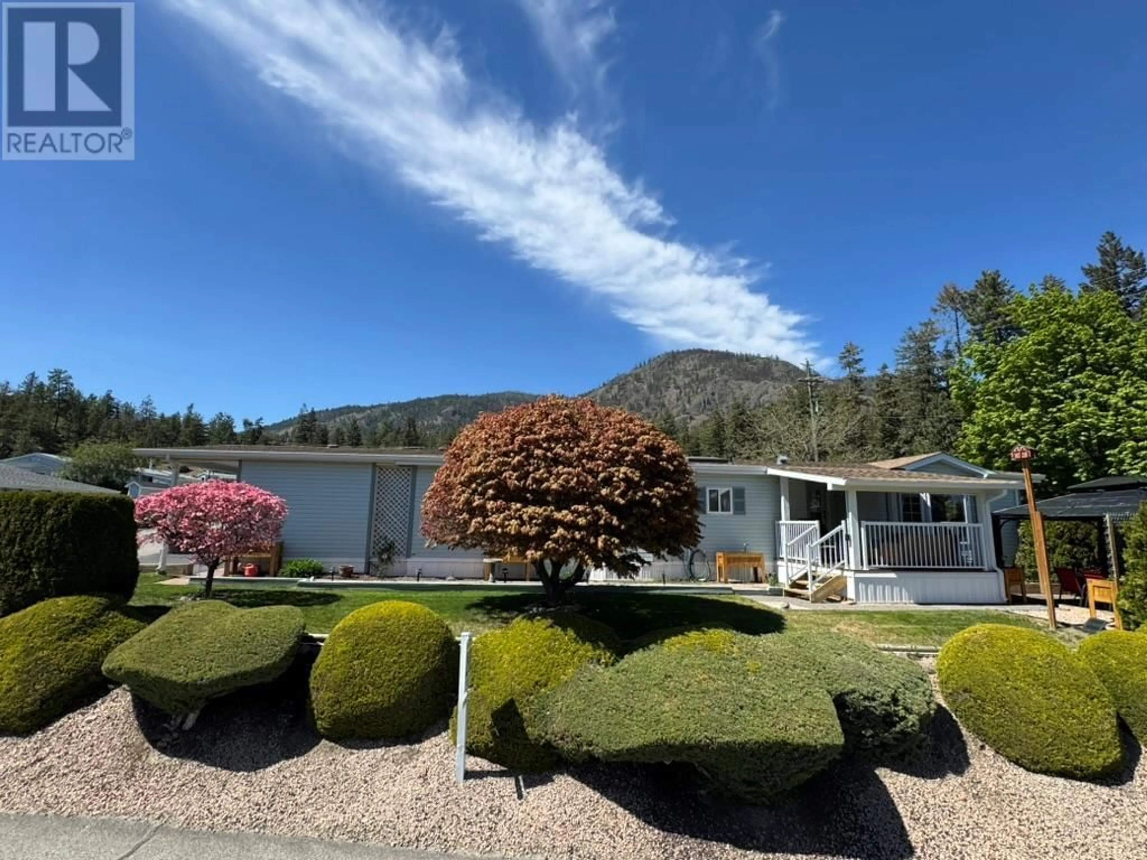A pic from outside/outdoor area/front of a property/back of a property/a pic from drone, mountain view for 11 - 1850 SHANNON LAKE ROAD, West Kelowna British Columbia V4T1L6