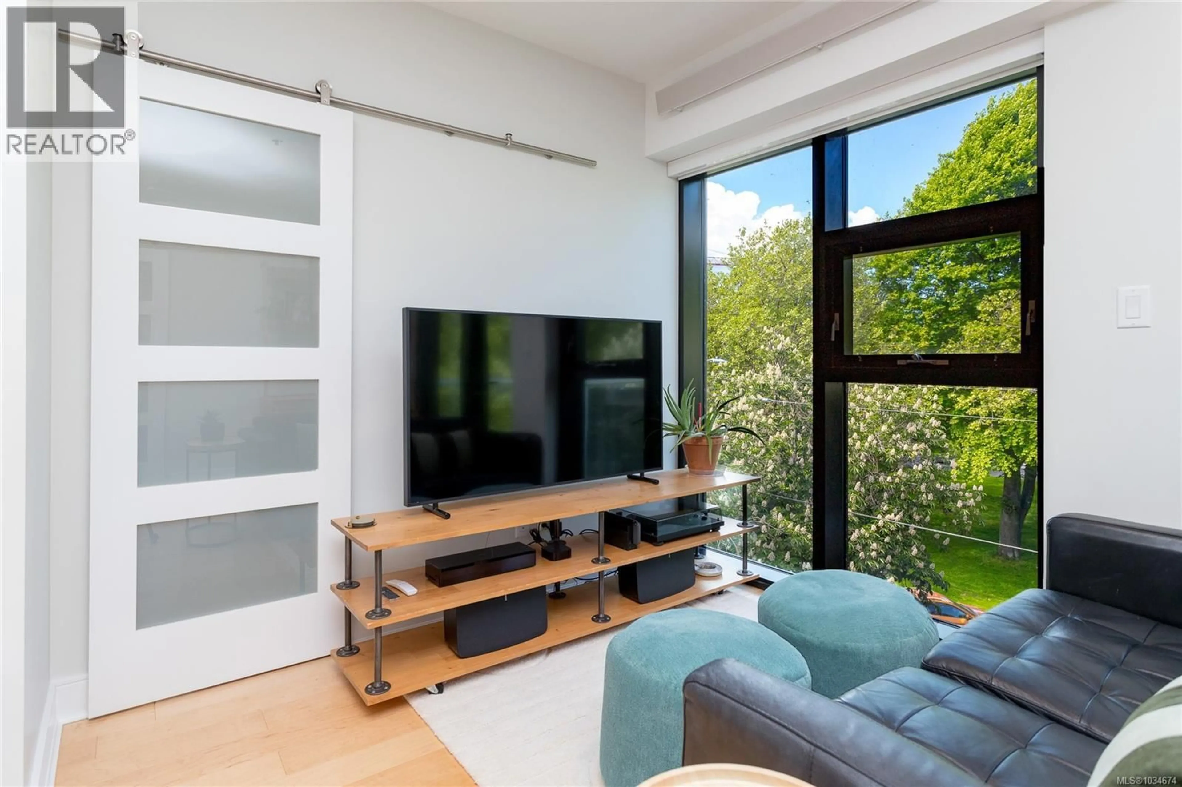 Living room with furniture, unknown for N408 - 1105 PANDORA AVENUE, Victoria British Columbia V8V3P9