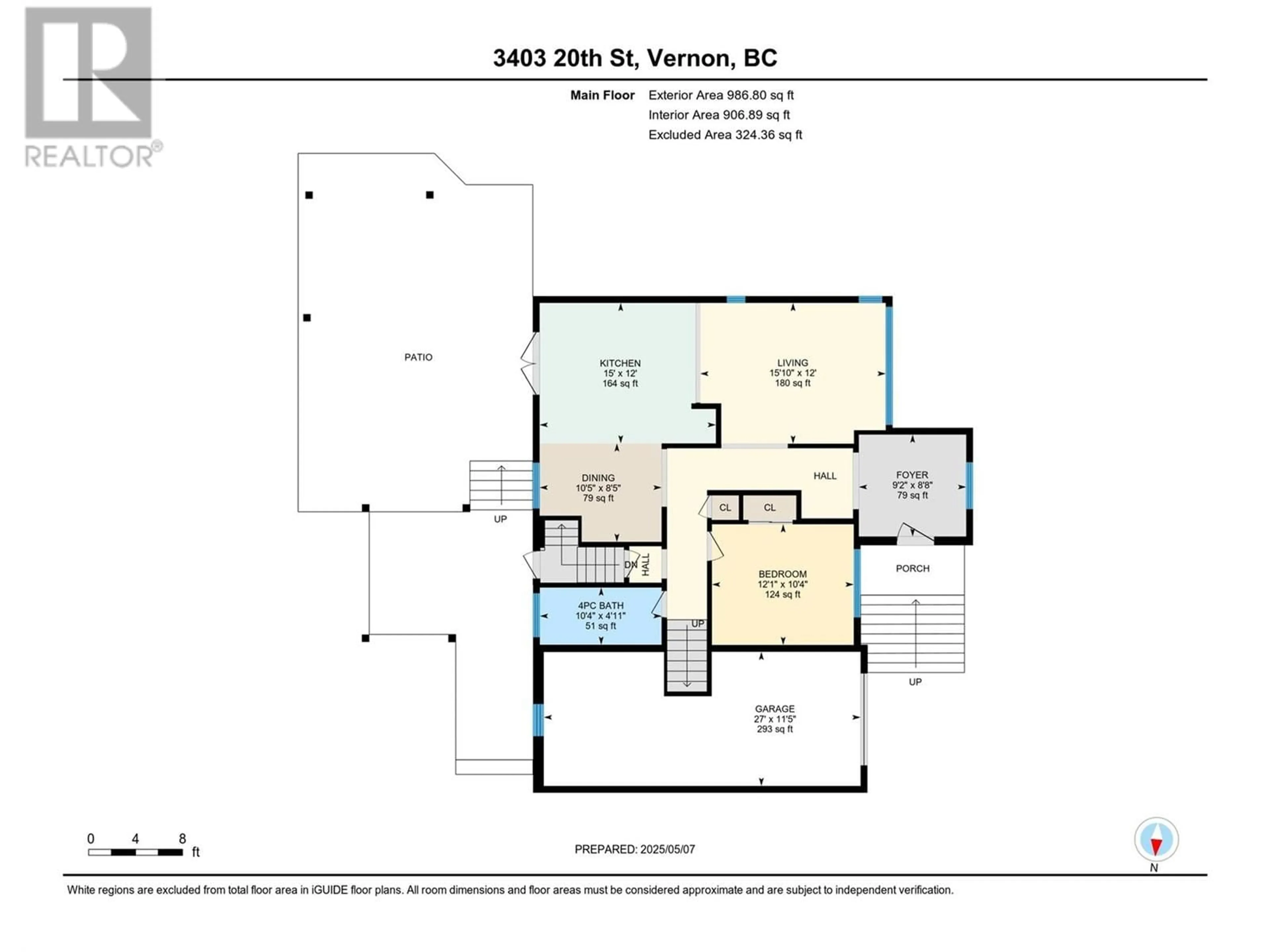 Floor plan for 3403 20TH STREET, Vernon British Columbia V1T4C6