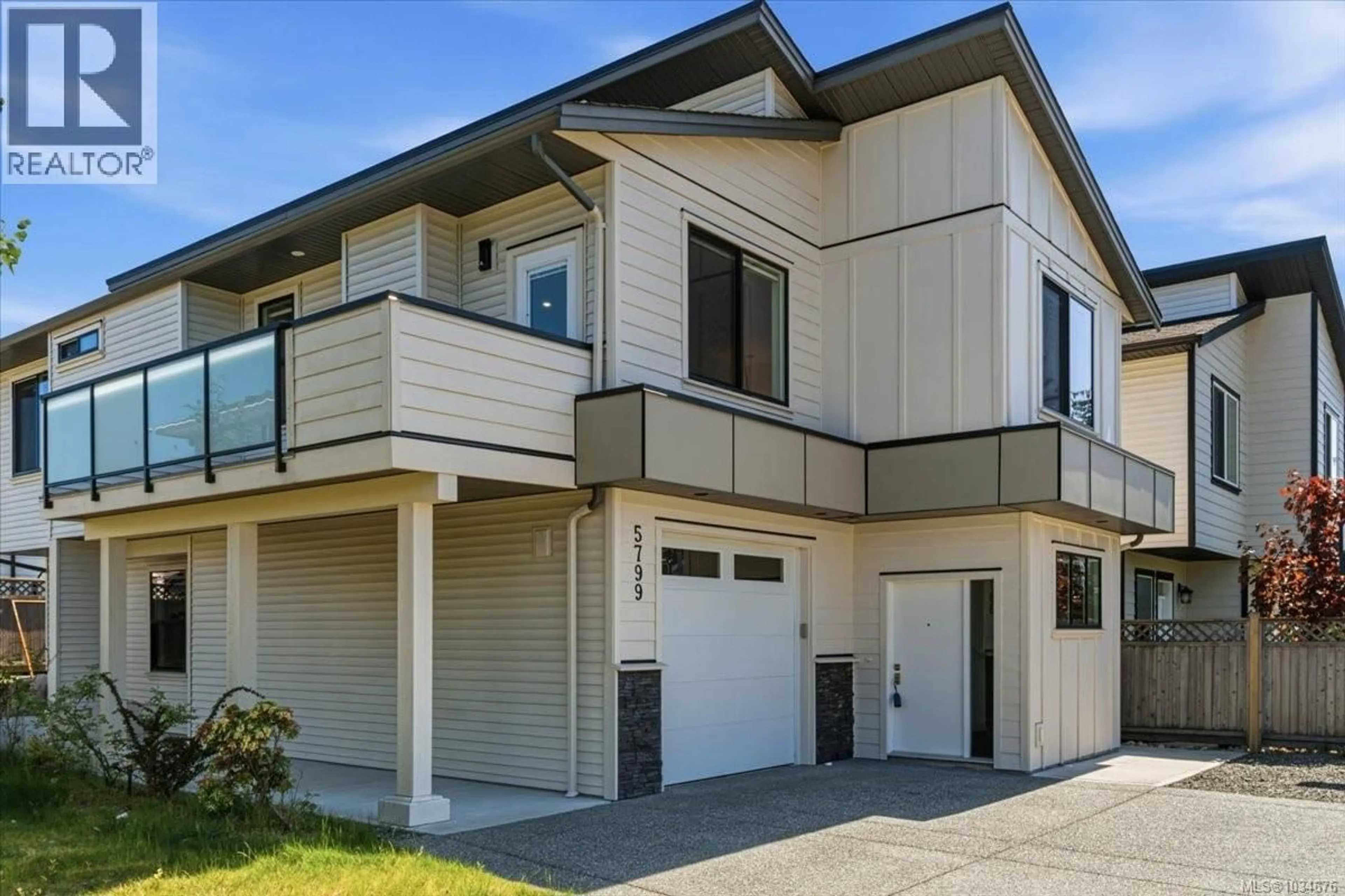 Home with vinyl exterior material, street for 5799 LINLEY VALLEY DRIVE, Nanaimo British Columbia V9T0G6