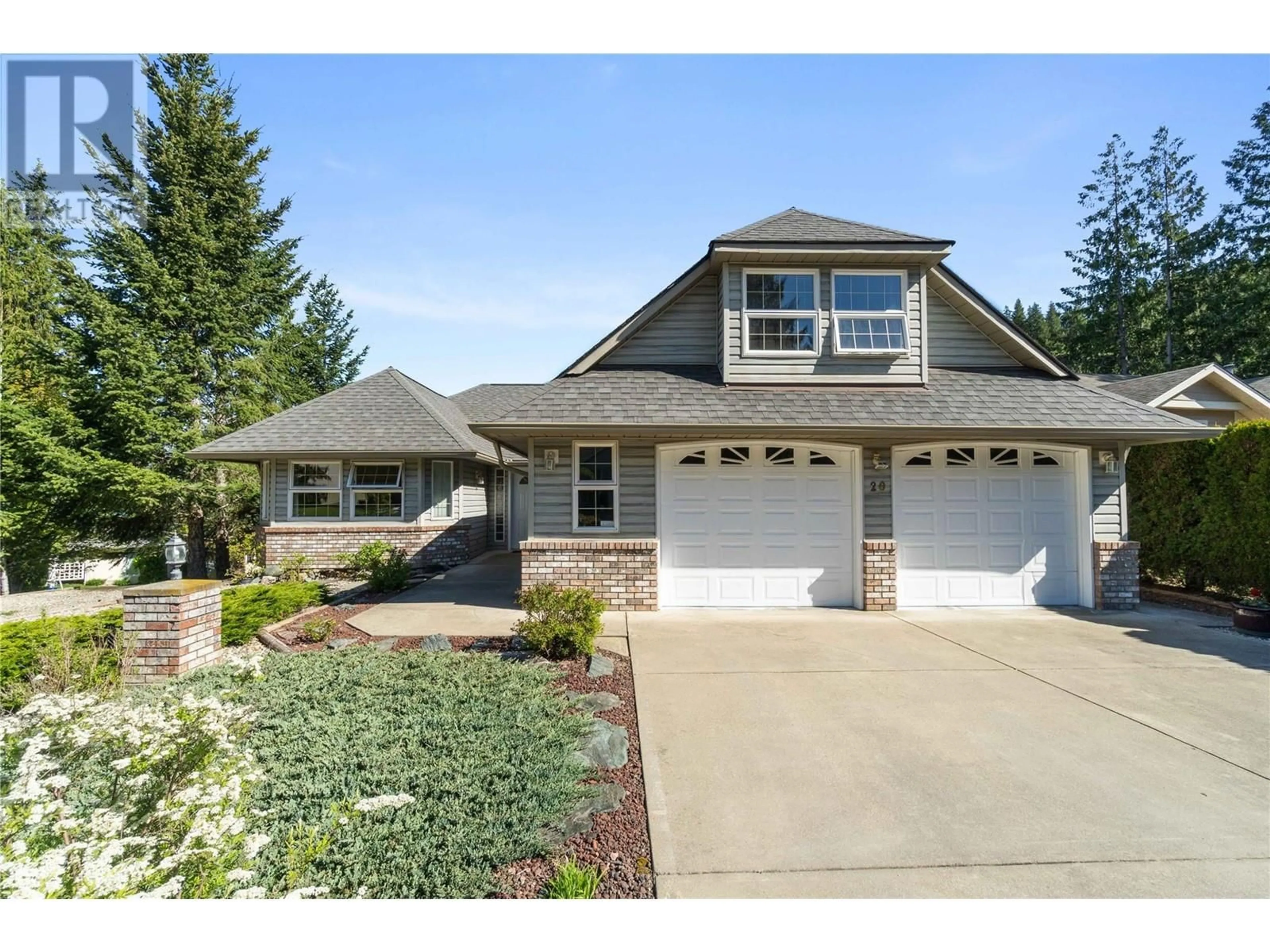 Home with vinyl exterior material, street for 20 - 2592 ALPEN PARADIES ROAD, Blind Bay British Columbia V0E1H1