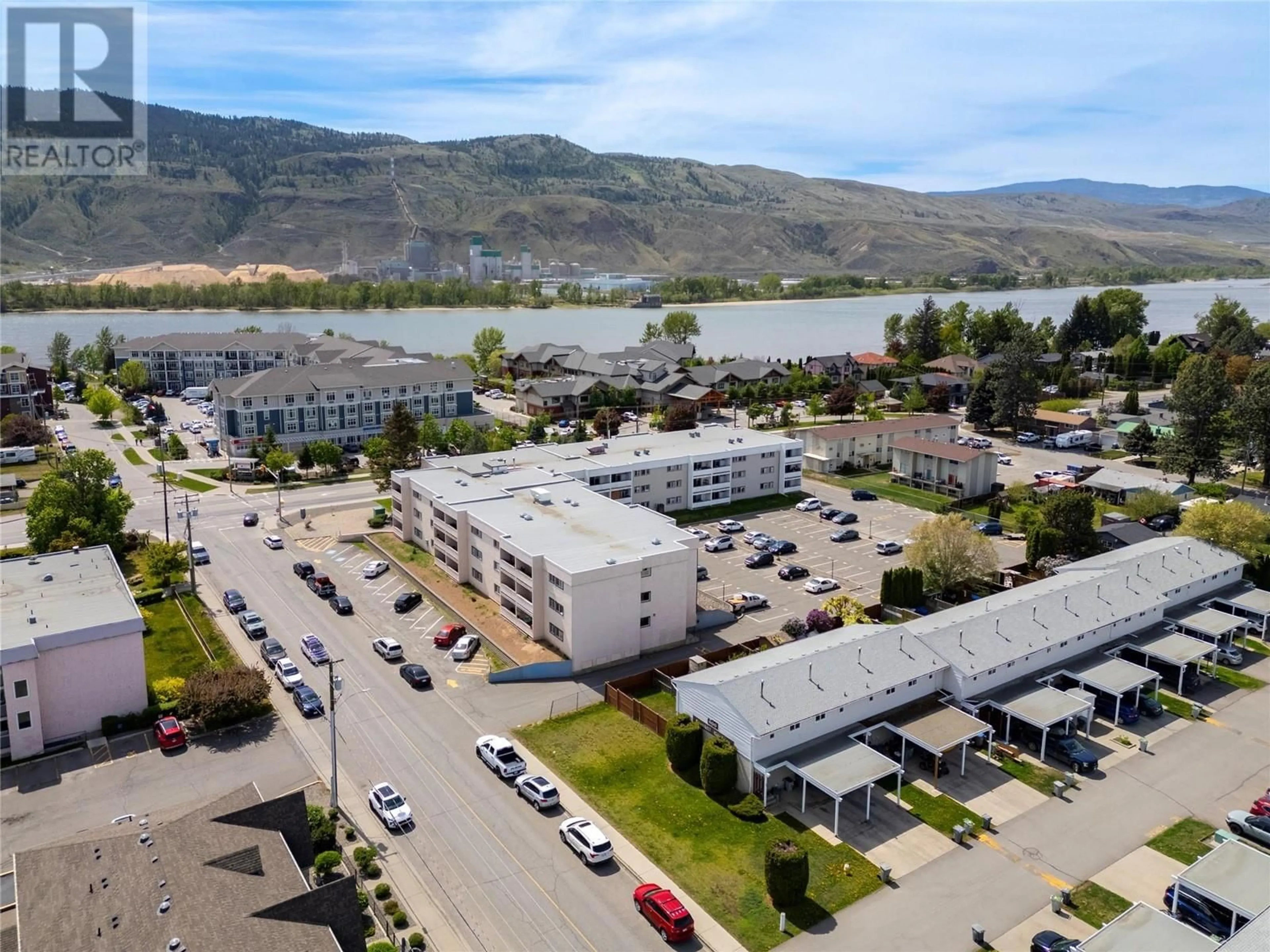 A pic from outside/outdoor area/front of a property/back of a property/a pic from drone, water/lake/river/ocean view for 35 - 1900 TRANQUILLE ROAD, Kamloops British Columbia v2b7v1