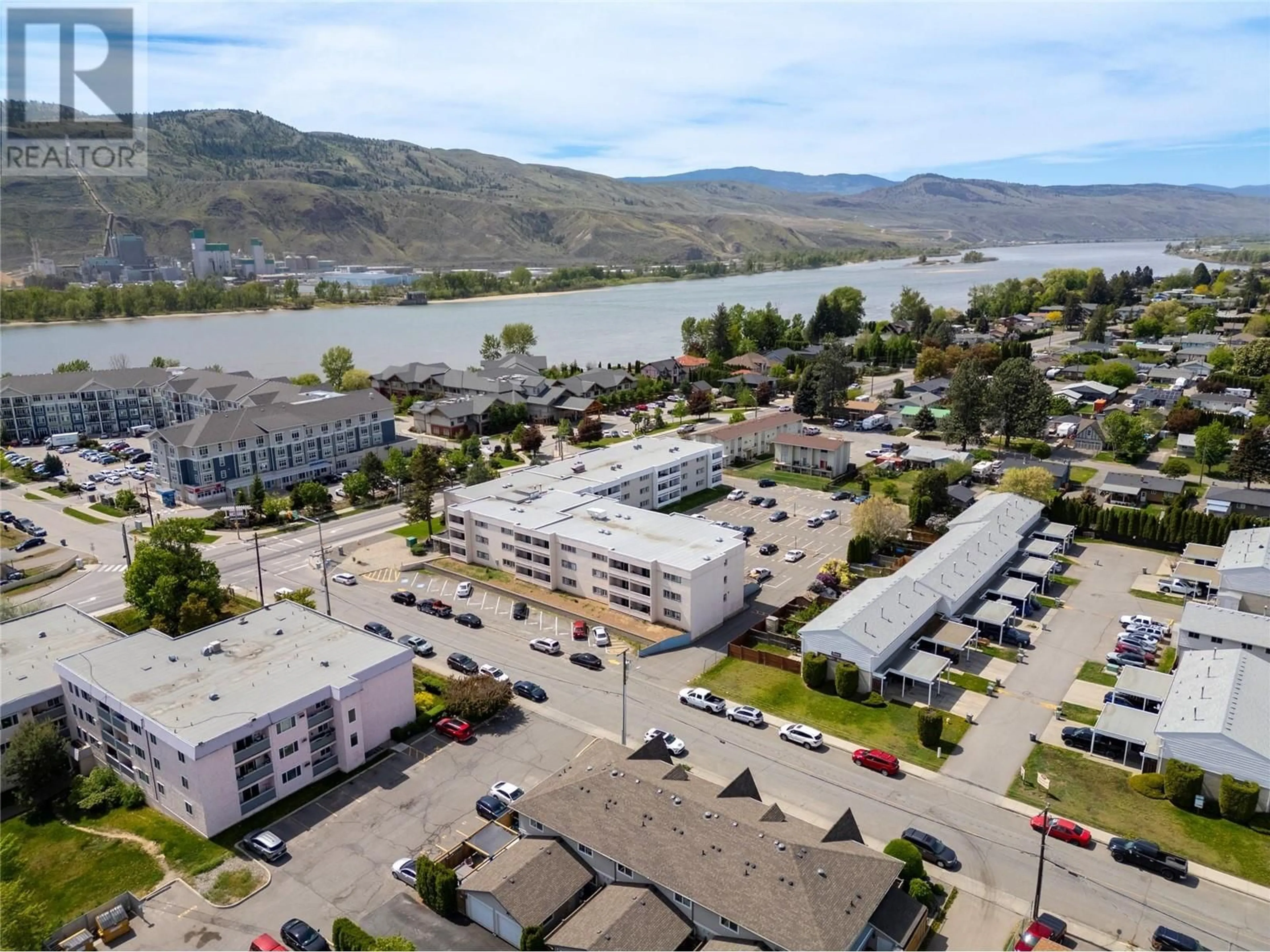 A pic from outside/outdoor area/front of a property/back of a property/a pic from drone, mountain view for 35 - 1900 TRANQUILLE ROAD, Kamloops British Columbia v2b7v1
