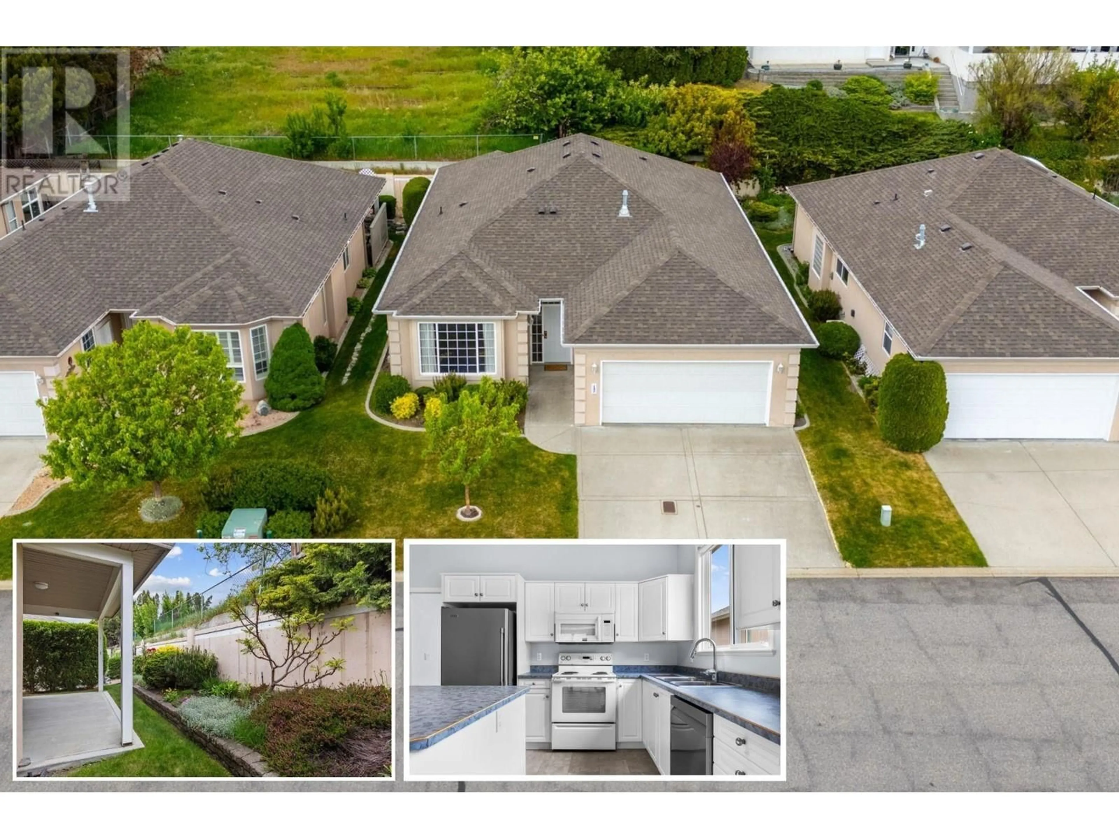 A pic from outside/outdoor area/front of a property/back of a property/a pic from drone, street for 142 - 3360 OLD OKANAGAN HIGHWAY, West Kelowna British Columbia V4T1X9