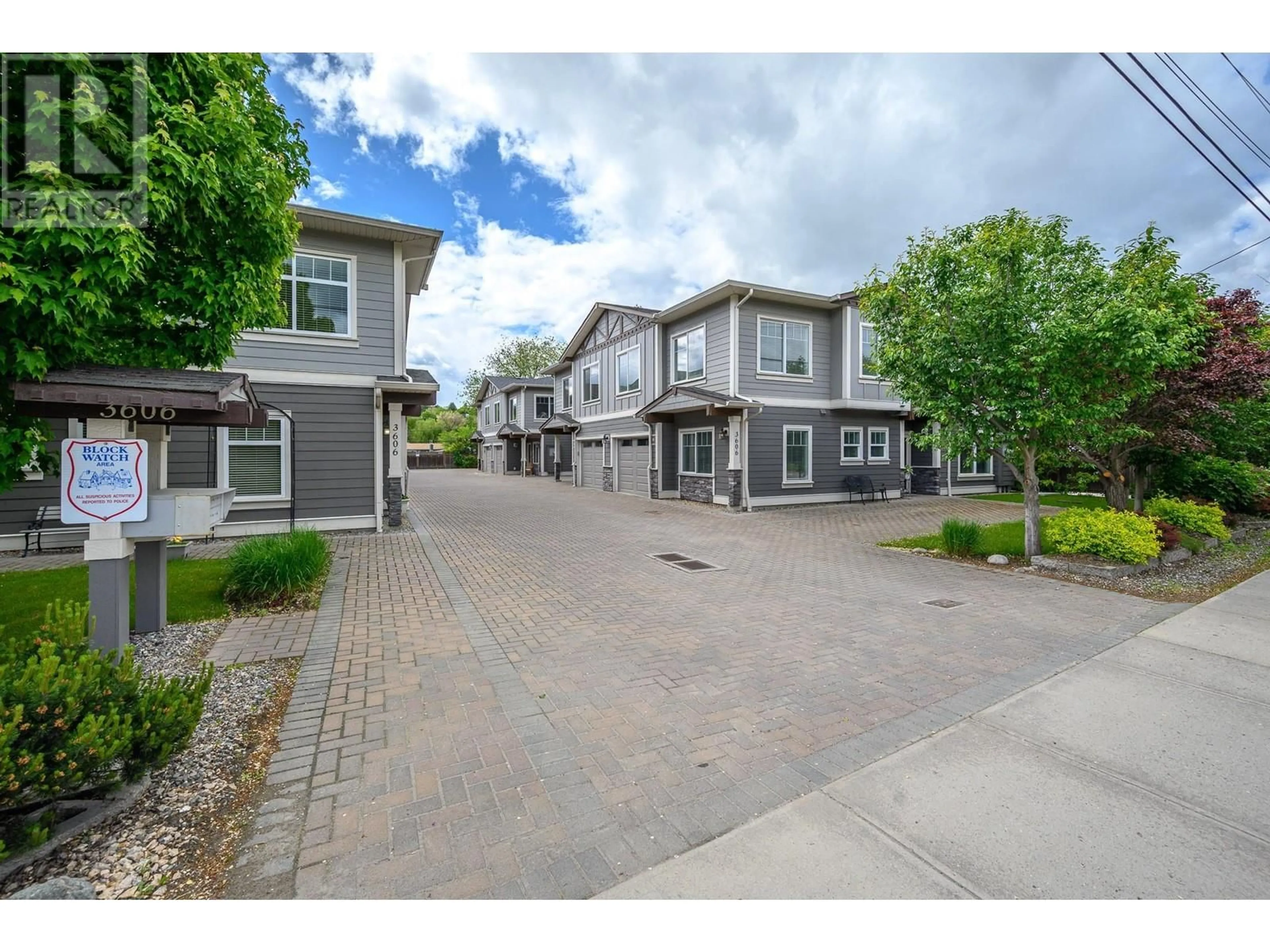 A pic from outside/outdoor area/front of a property/back of a property/a pic from drone, street for 108 - 3606 25 AVENUE, Vernon British Columbia V1T1P3