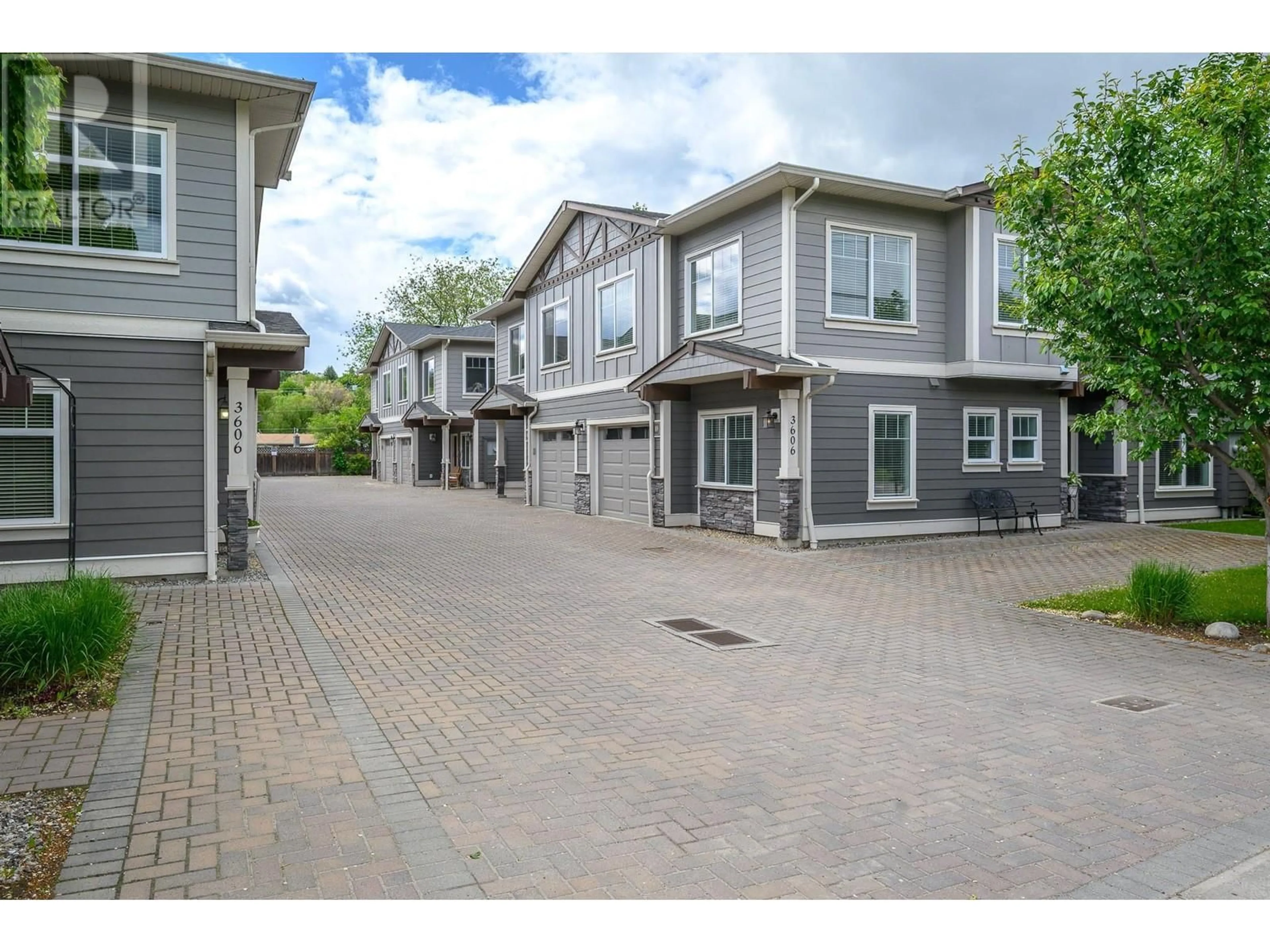 A pic from outside/outdoor area/front of a property/back of a property/a pic from drone, street for 108 - 3606 25 AVENUE, Vernon British Columbia V1T1P3