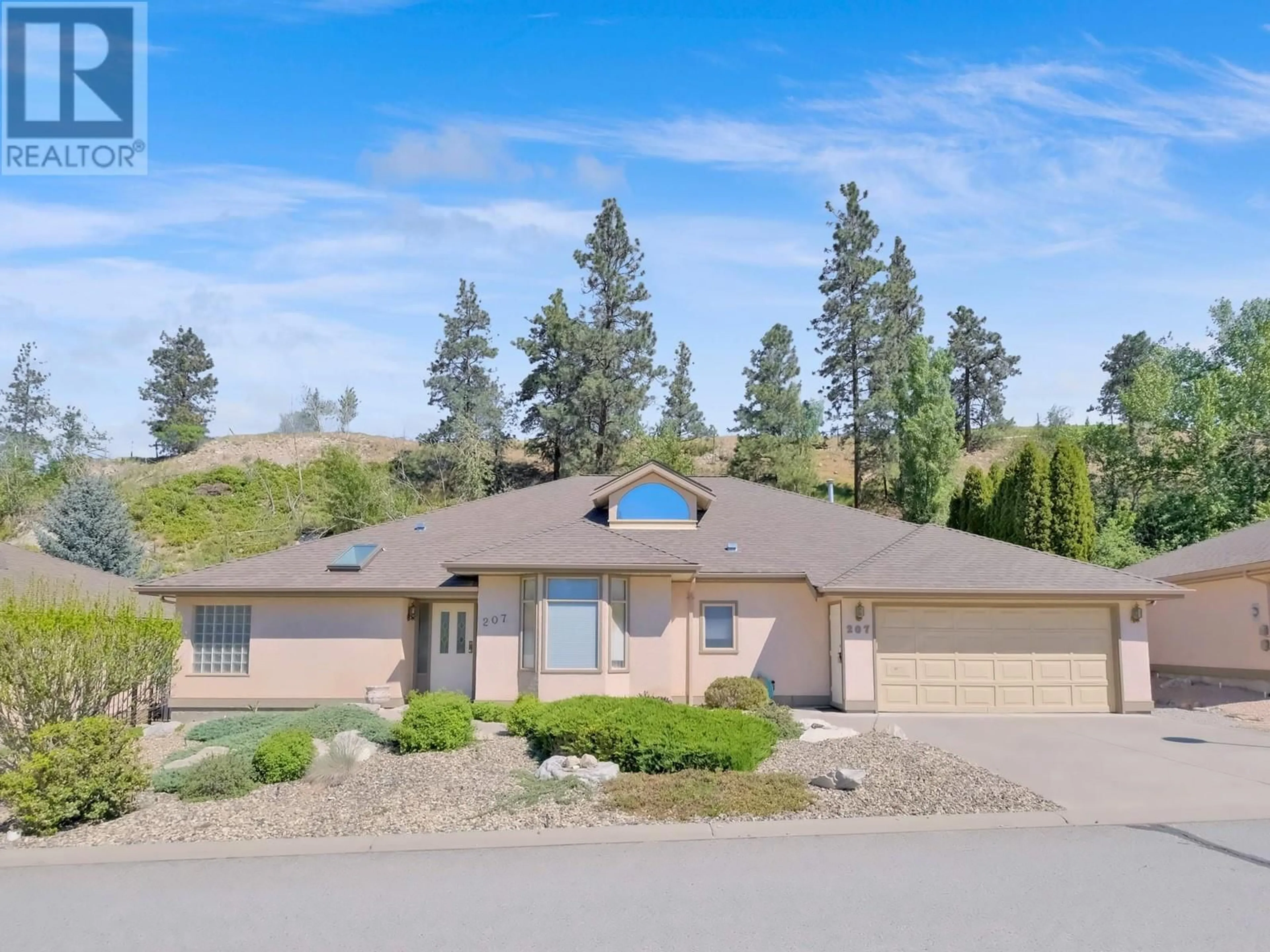 Home with vinyl exterior material, mountain view for 207 - 102 FORESTBROOK PLACE, Penticton British Columbia V2A7N4