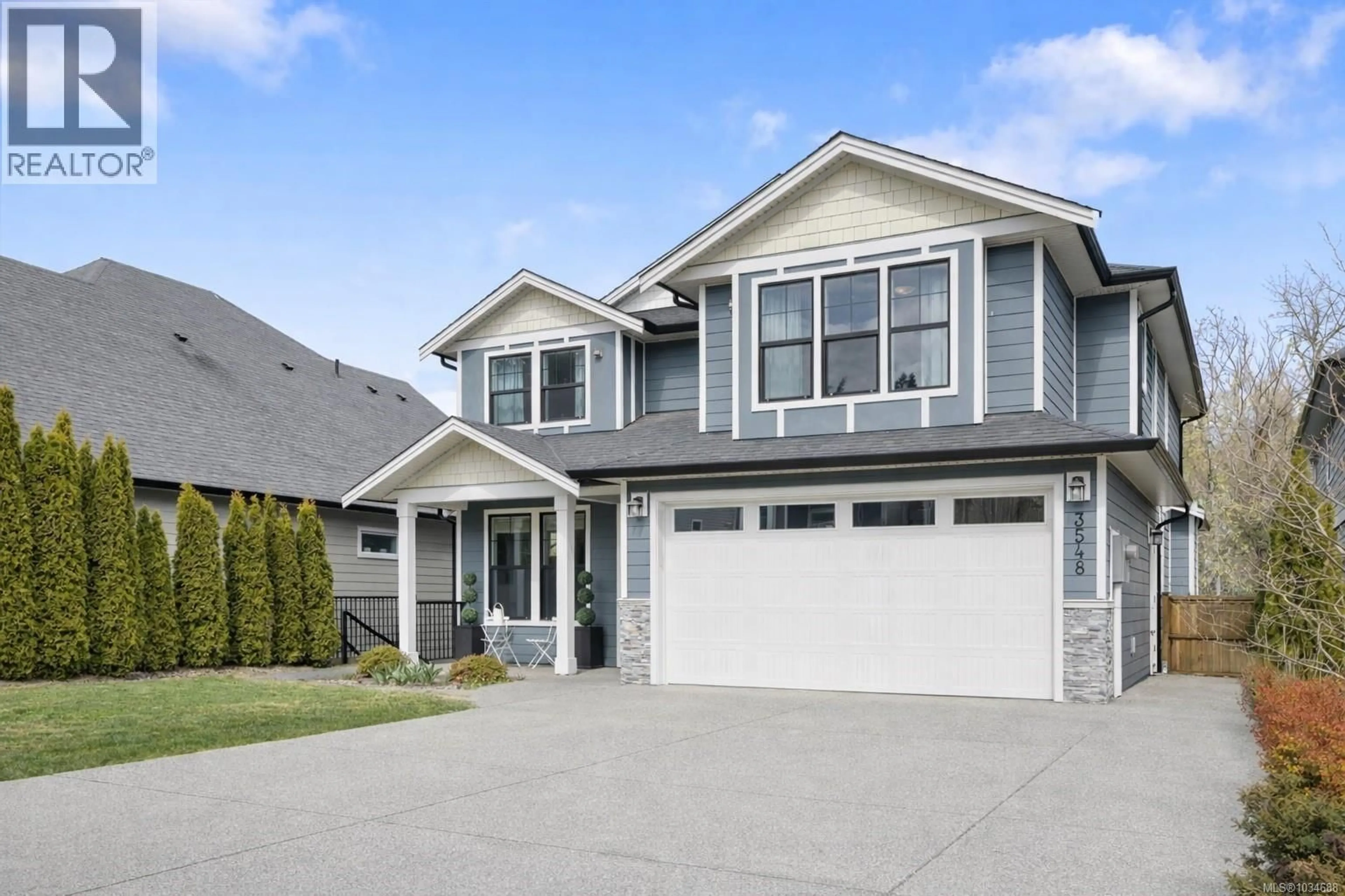Home with vinyl exterior material, street for 3548 PAPERBARK CRESCENT, Langford British Columbia V9C0L5