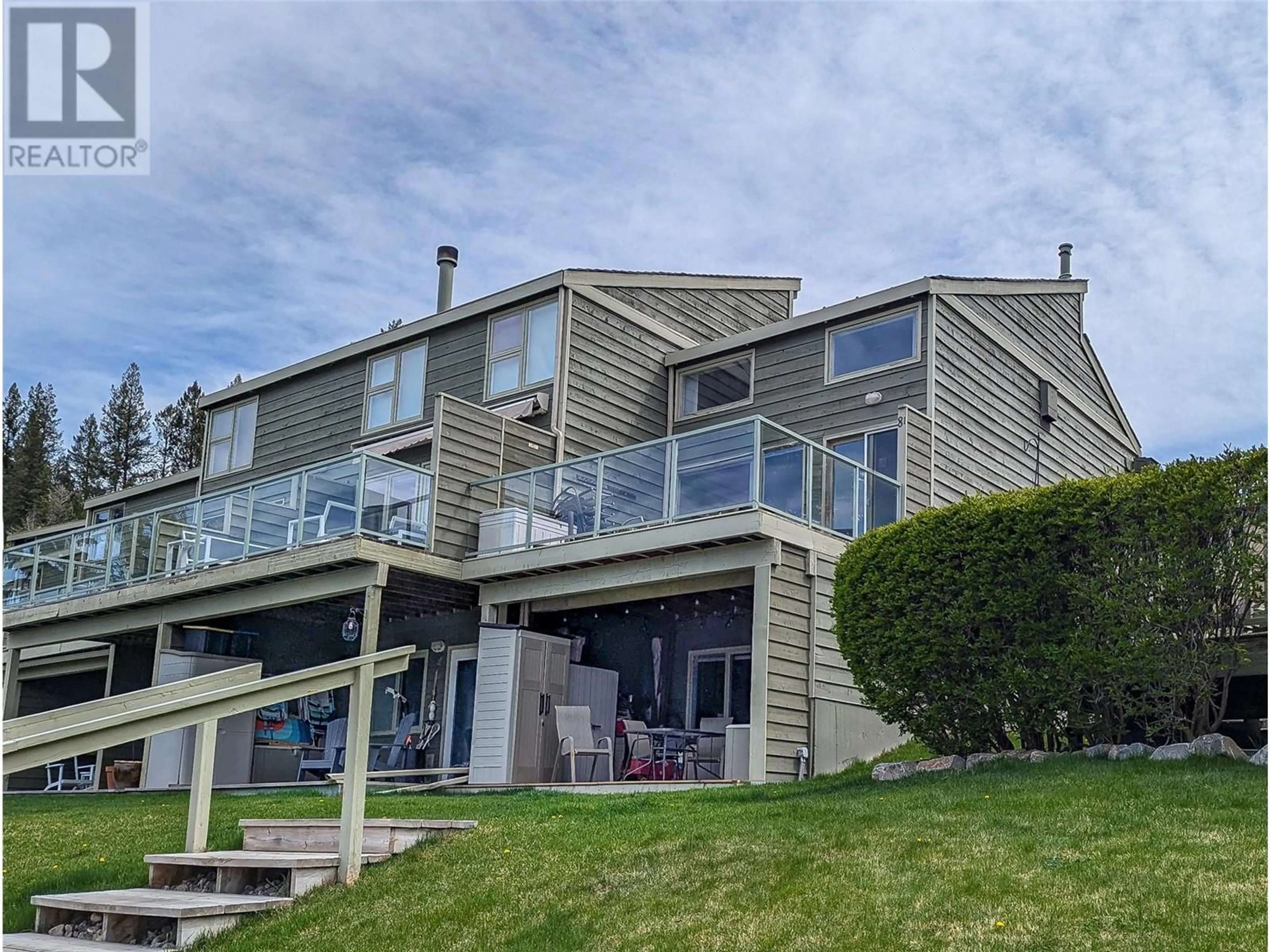 A pic from outside/outdoor area/front of a property/back of a property/a pic from drone, water/lake/river/ocean view for 81 - 1370 TERRAVISTA ROAD, Windermere British Columbia V0B2L1