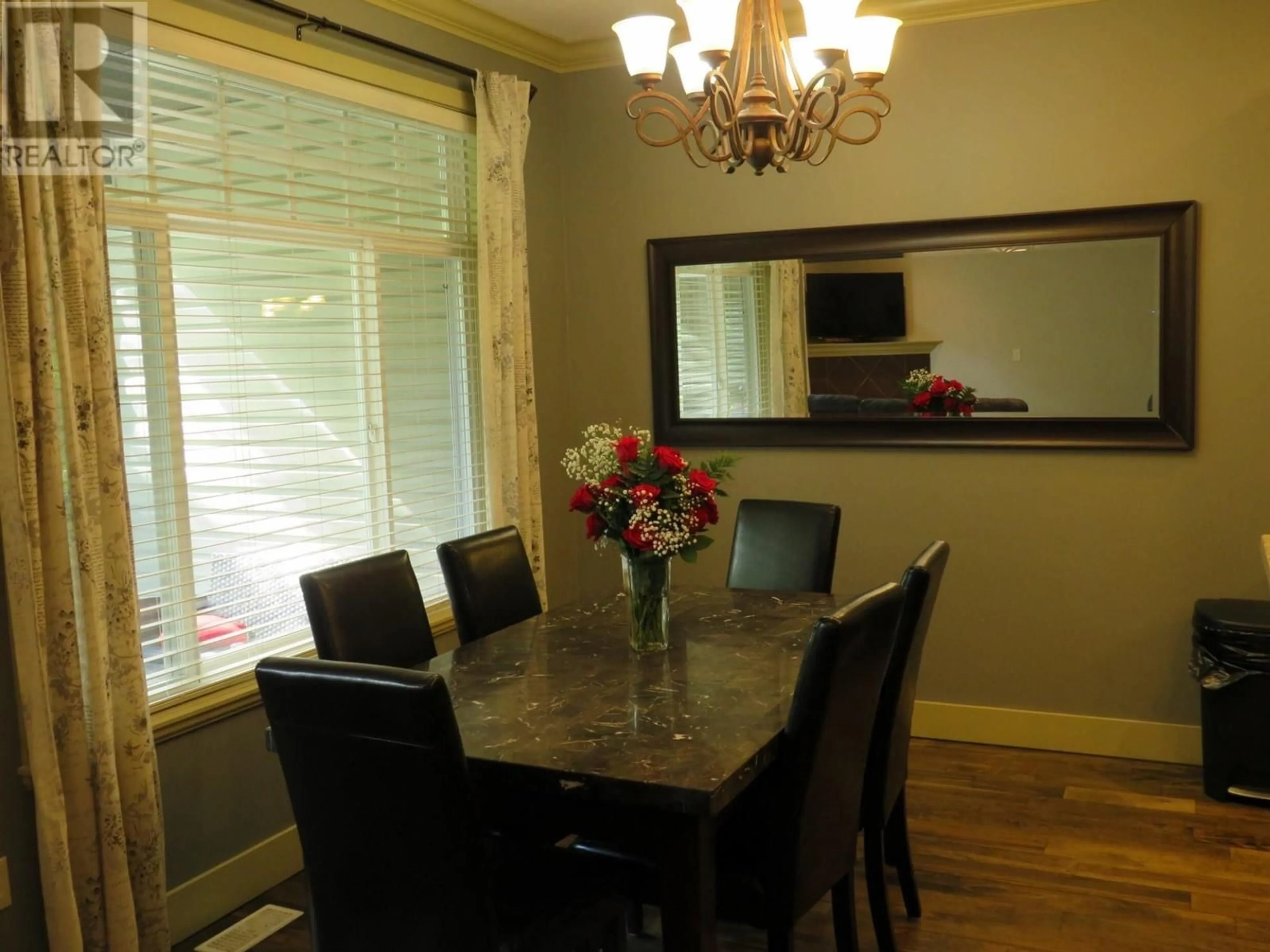 Dining room, wood/laminate floor for 1 - 2046 ROBSON PLACE, Kamloops British Columbia V2E0A5