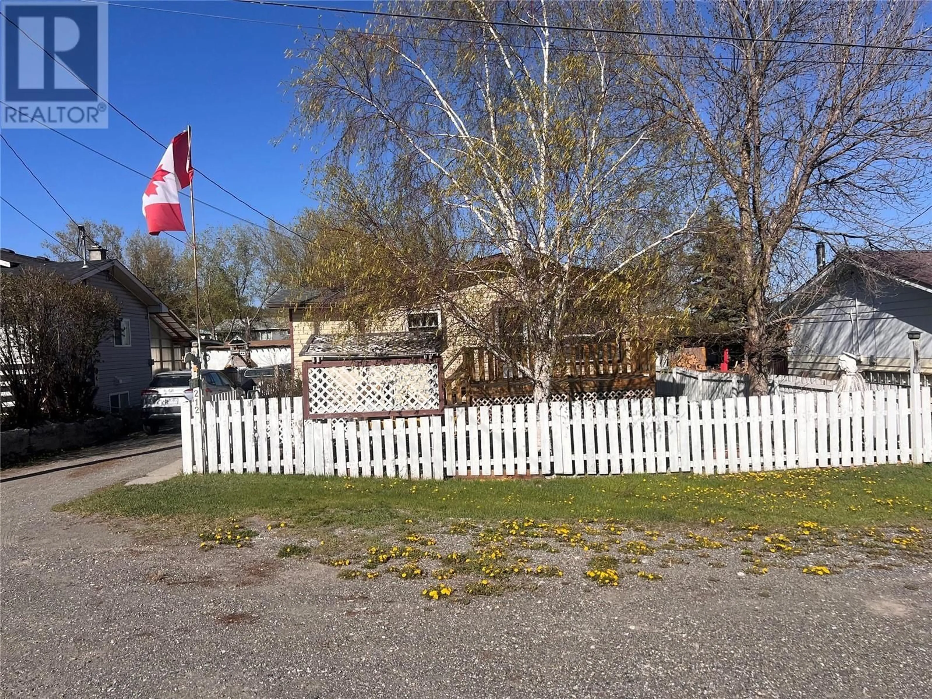 A pic from outside/outdoor area/front of a property/back of a property/a pic from drone, street for 212 FOSTER AVENUE, Clinton British Columbia V0K1K0