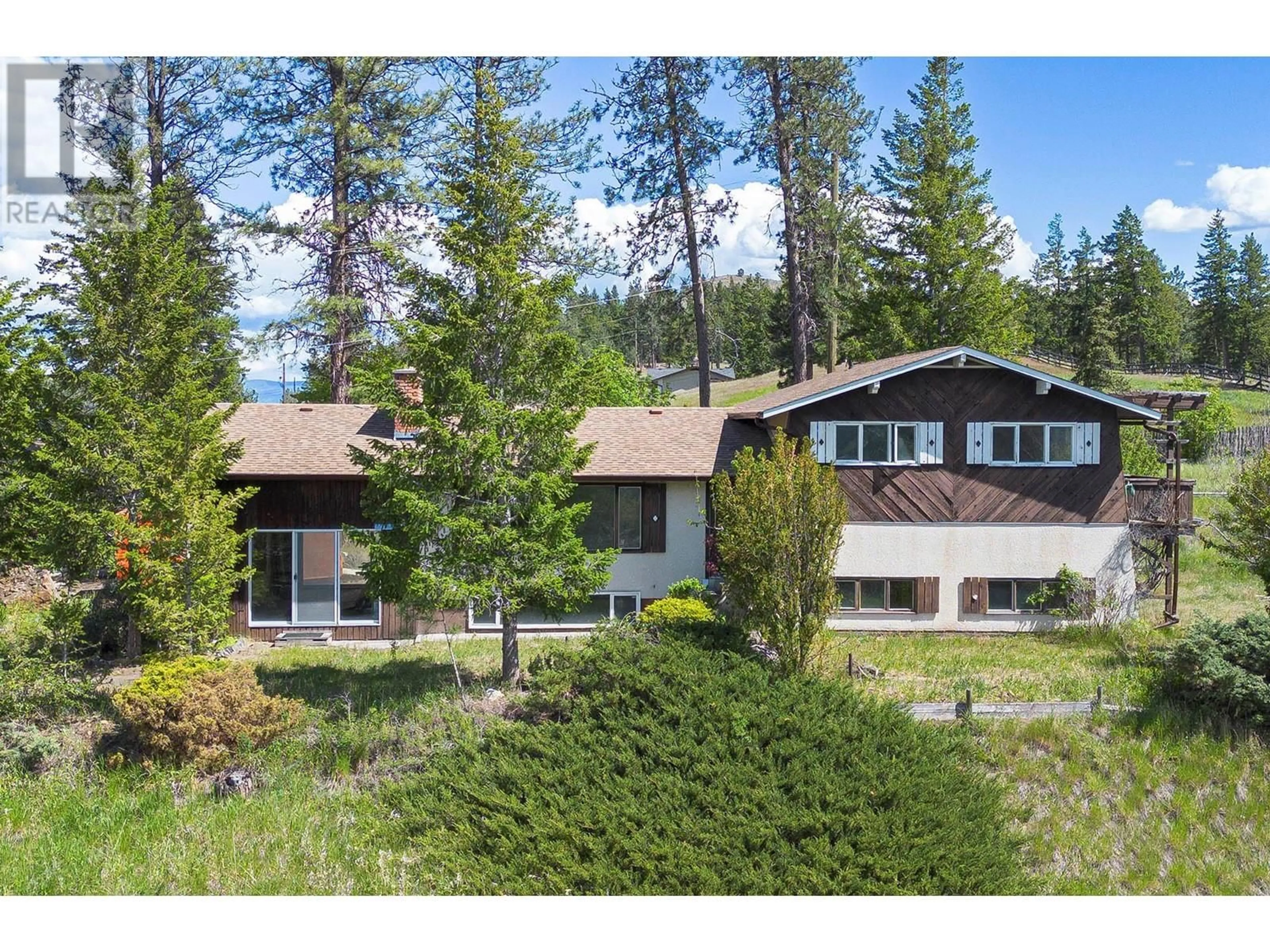 A pic from outside/outdoor area/front of a property/back of a property/a pic from drone, unknown for 6779 BLACKWELL ROAD, Kamloops British Columbia V2C6V7