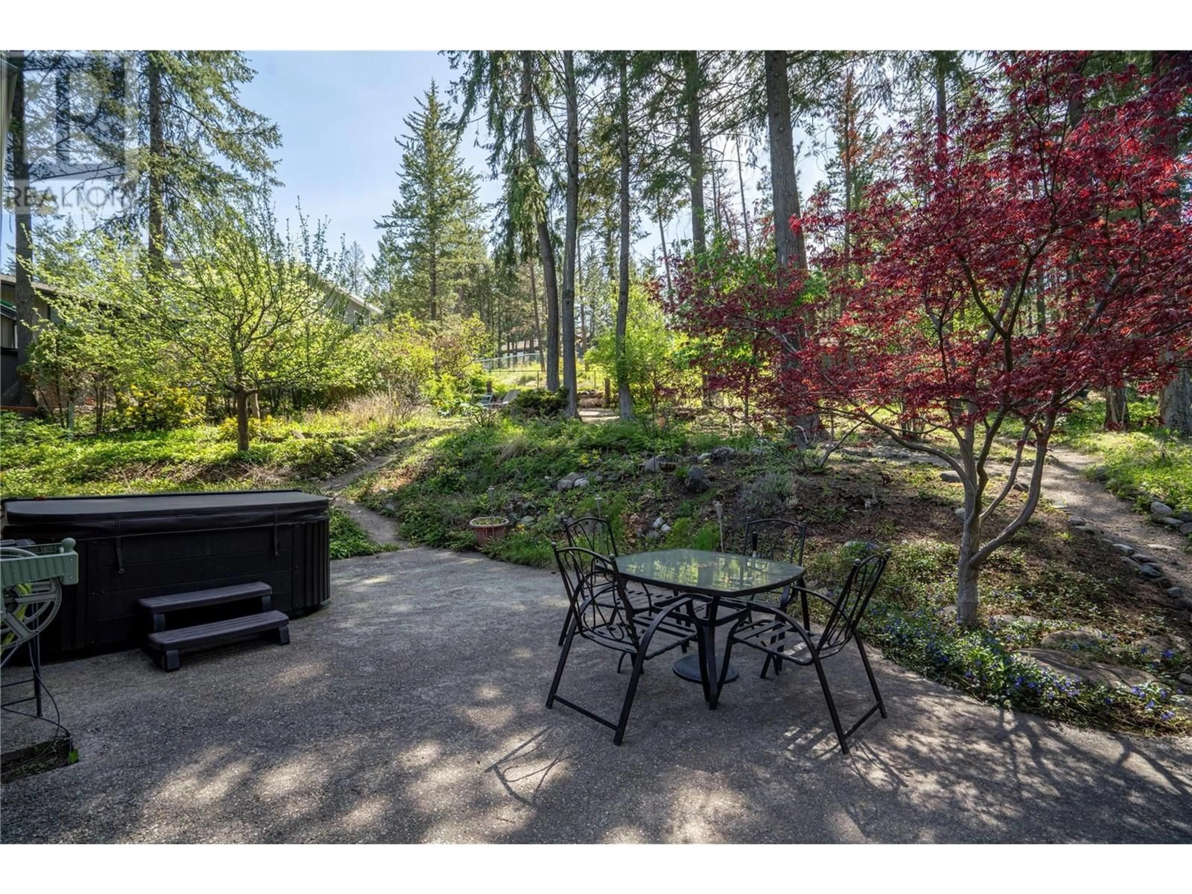 Patio, forest/trees view for 945 LLOYD JONES DRIVE, West Kelowna British Columbia V1Z2X9