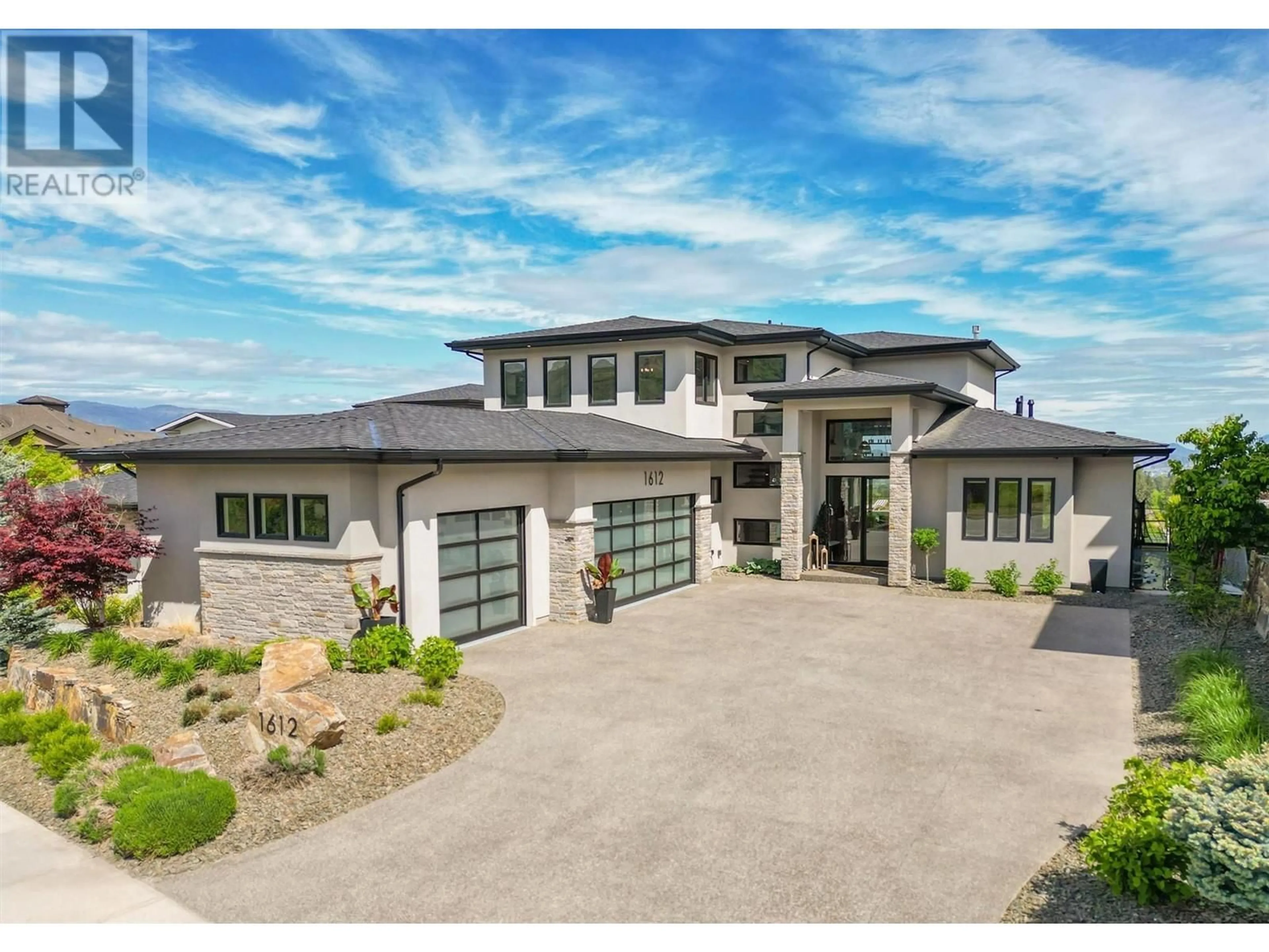 Home with brick exterior material, unknown for 1612 VINCENT PLACE, Kelowna British Columbia V1W5N9