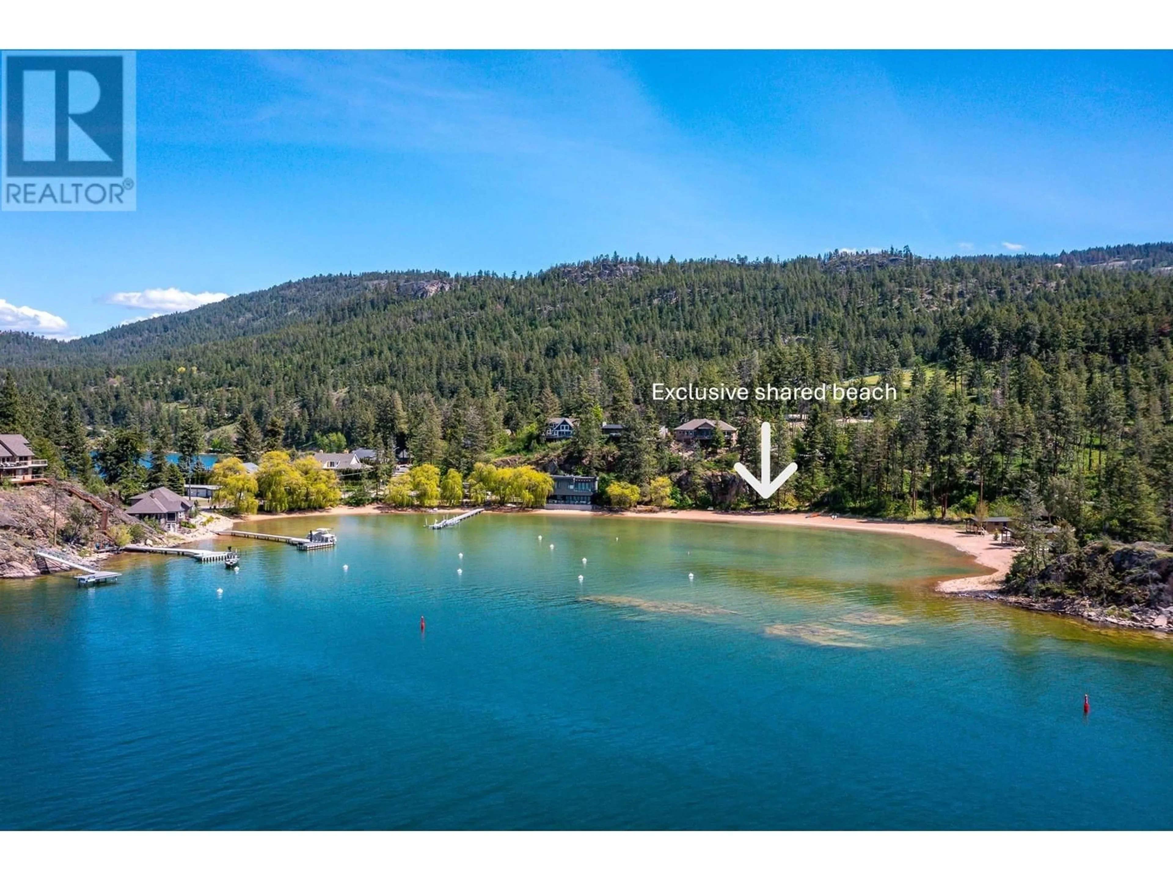 A pic from outside/outdoor area/front of a property/back of a property/a pic from drone, water/lake/river/ocean view for 9722 CAMERON ROAD, Vernon British Columbia V1H1K9
