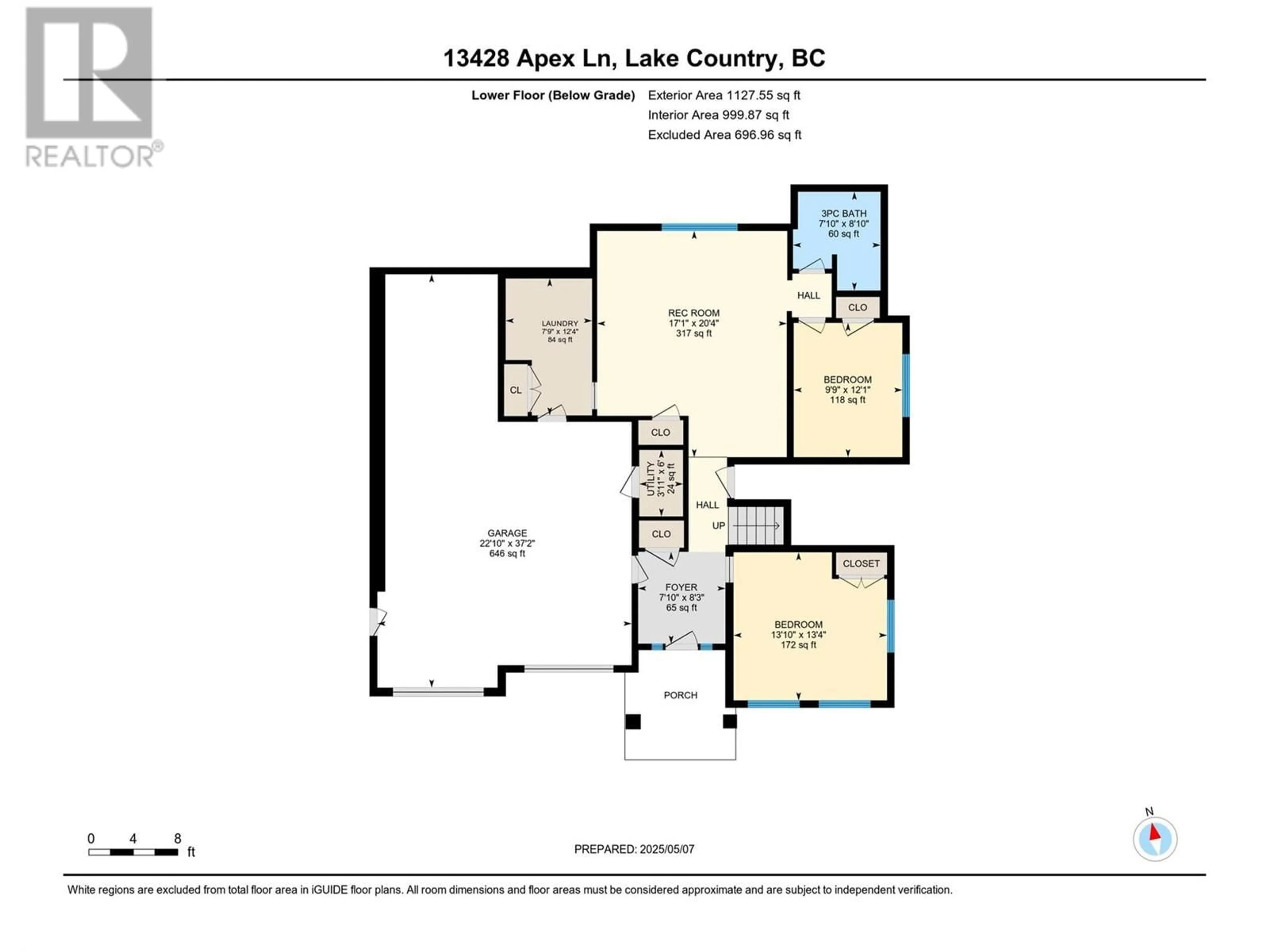 Floor plan for 13428 APEX LANE, Lake Country British Columbia V4V2W3