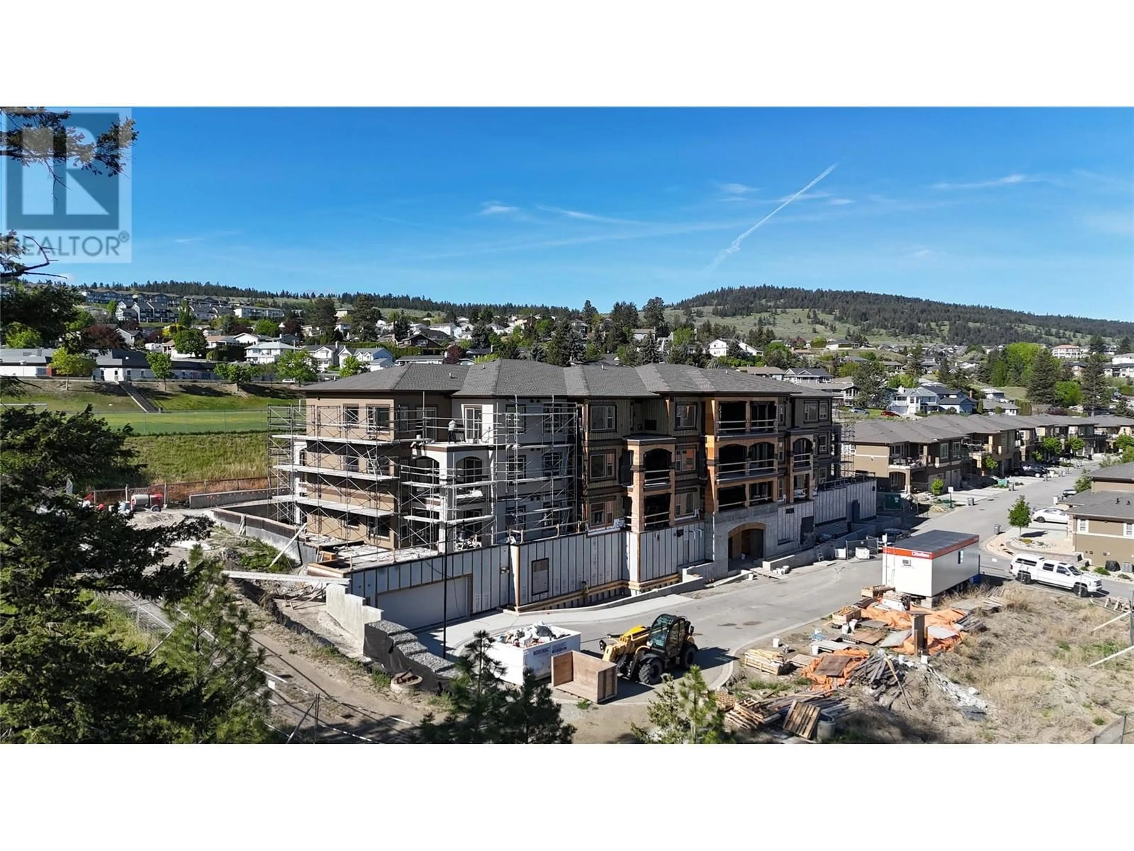 A pic from outside/outdoor area/front of a property/back of a property/a pic from drone, building for 106 - 2171 VAN HORNE DRIVE, Kamloops British Columbia V1S0E2