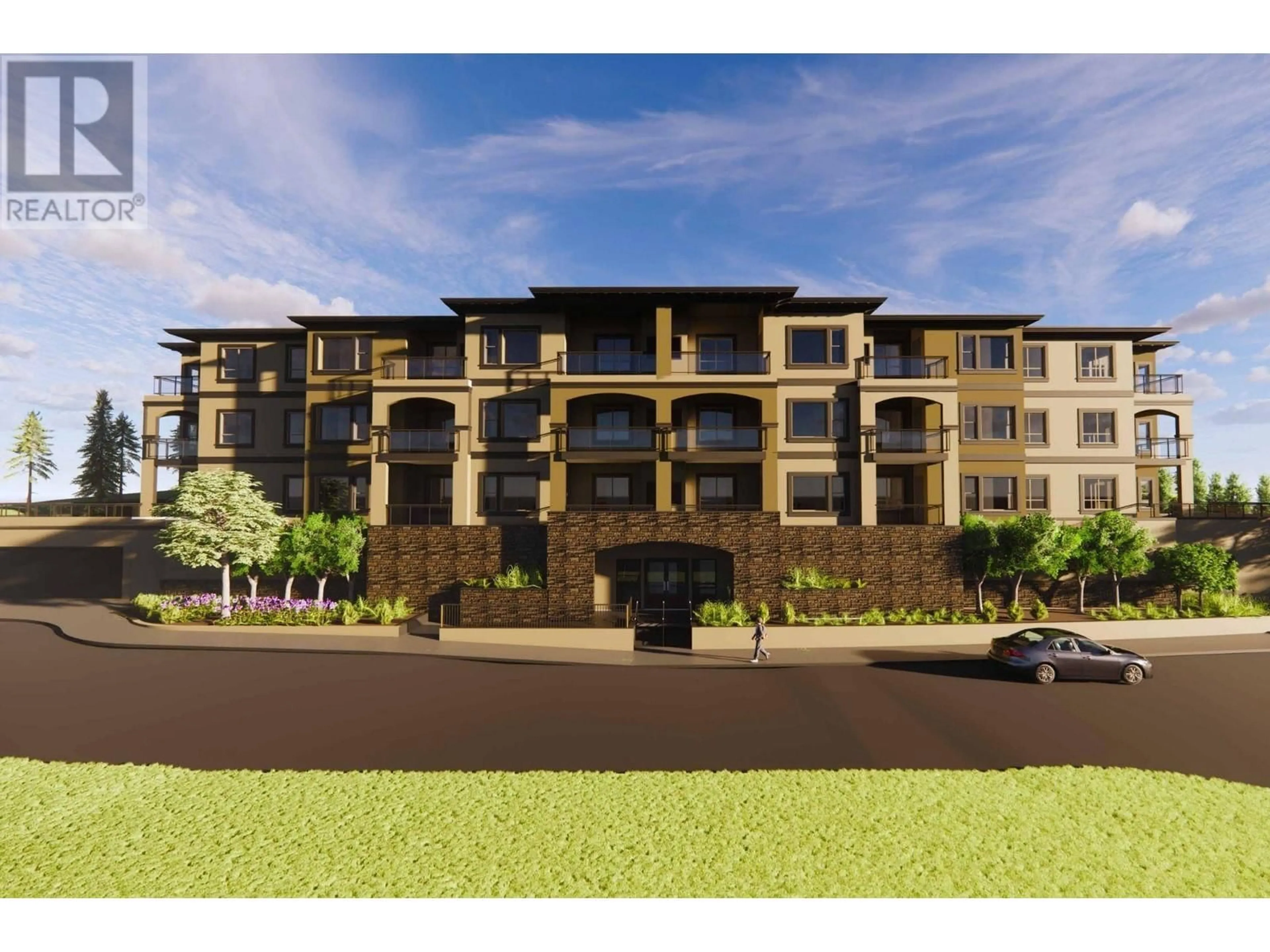A pic from outside/outdoor area/front of a property/back of a property/a pic from drone, building for 205 - 2171 VAN HORNE DRIVE, Kamloops British Columbia V1S0E2