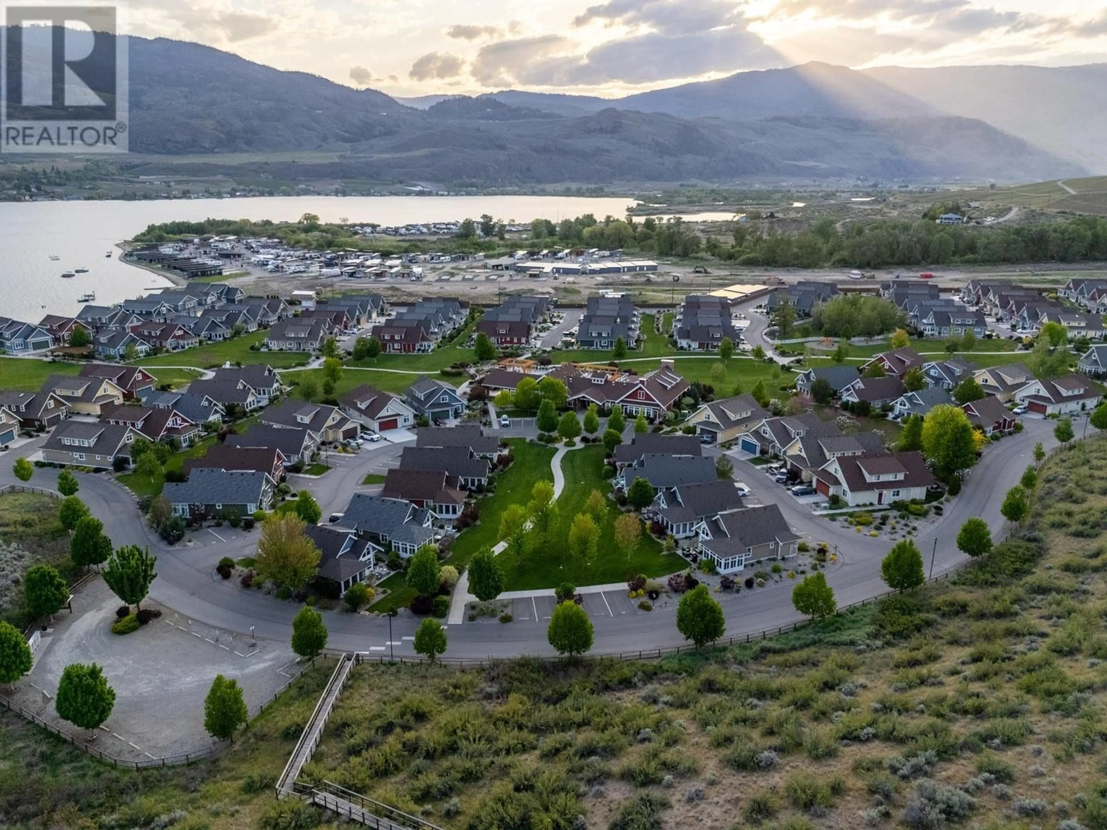 A pic from outside/outdoor area/front of a property/back of a property/a pic from drone, mountain view for 117 - 2450 RADIO TOWER ROAD, Oliver British Columbia V0H1T1