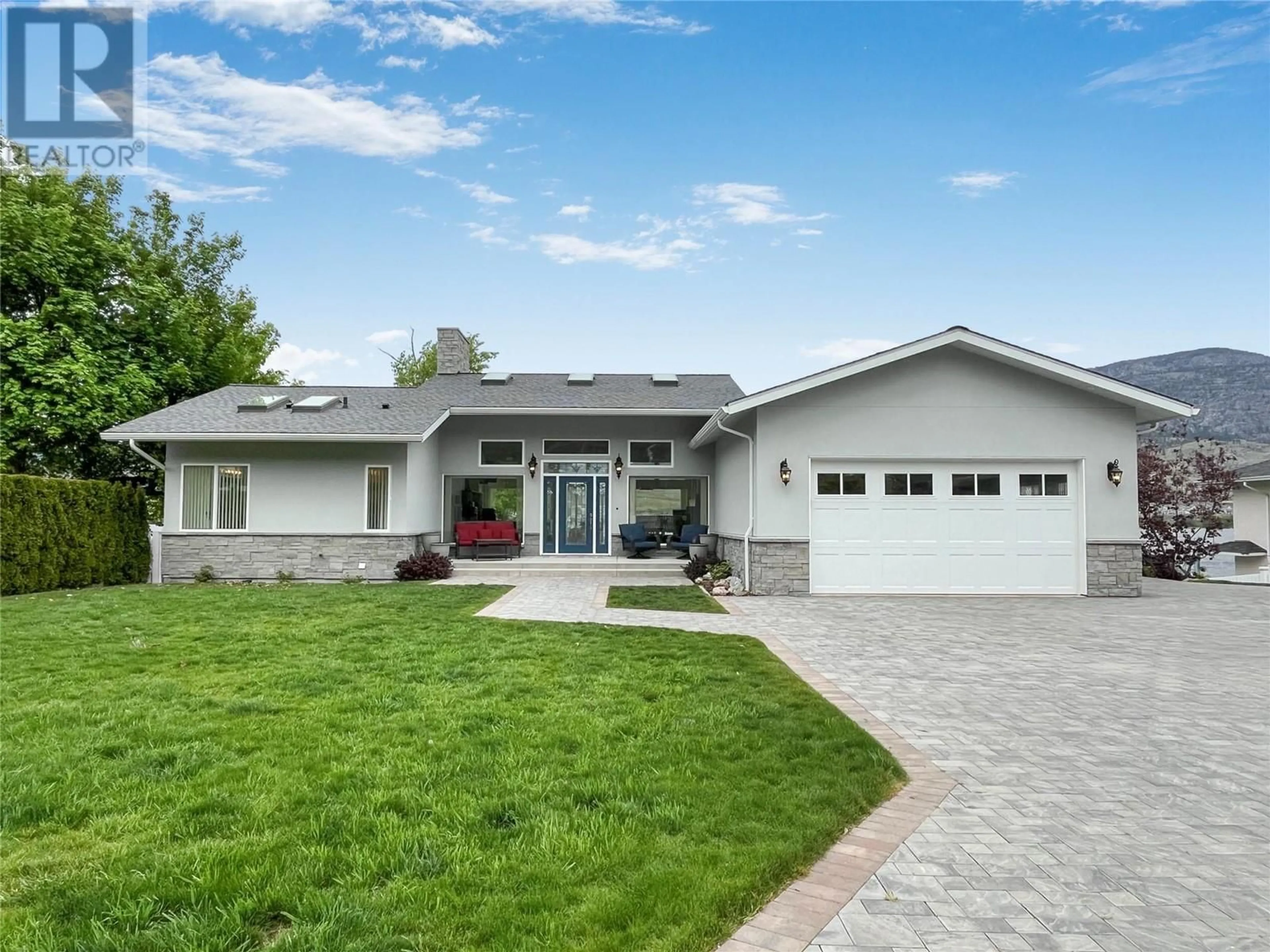 Home with vinyl exterior material, street for 18205 87TH STREET, Osoyoos British Columbia V0H1V0