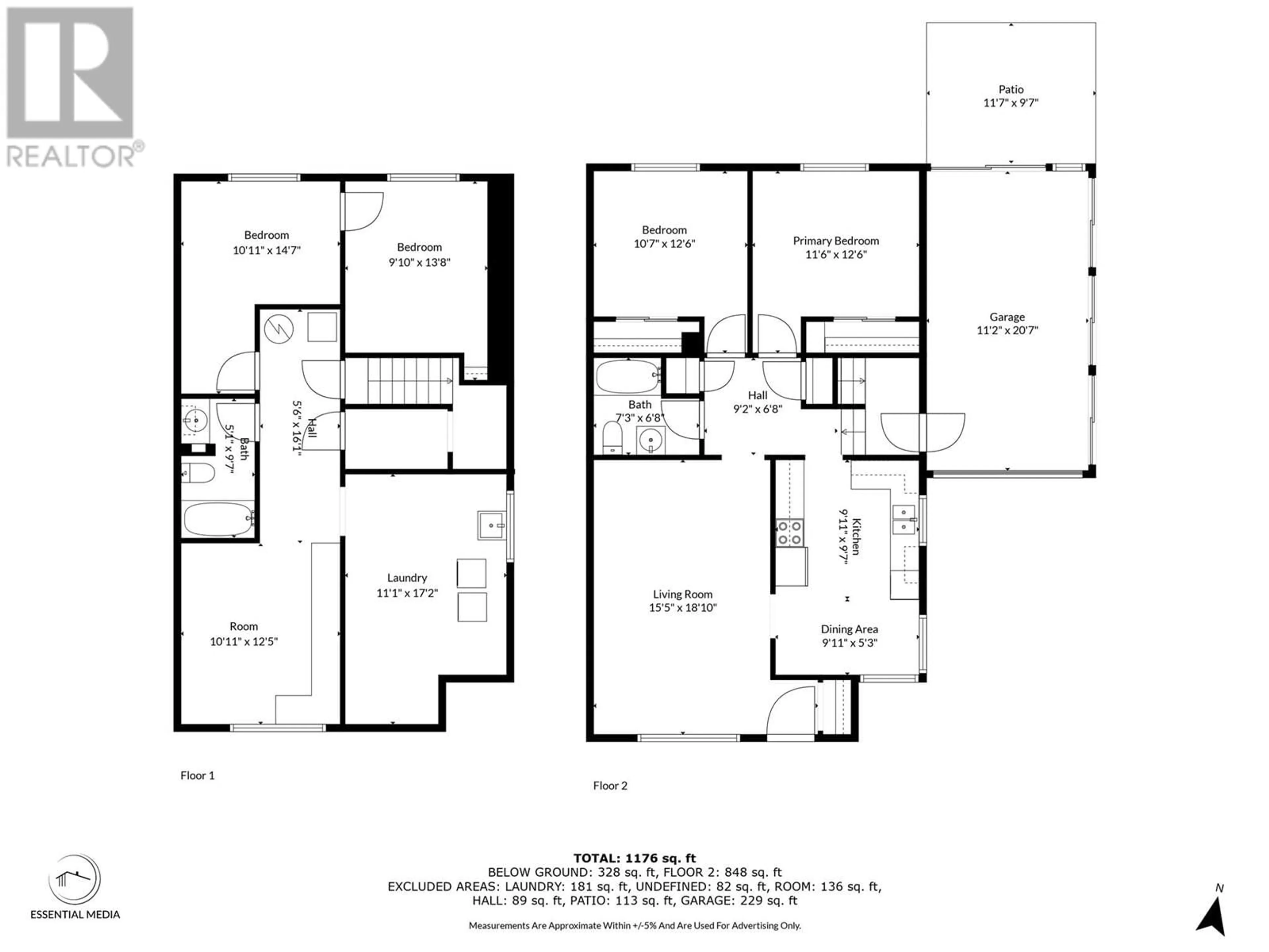 Floor plan for 882 SELKIRK AVENUE, Kamloops British Columbia V2B1T9