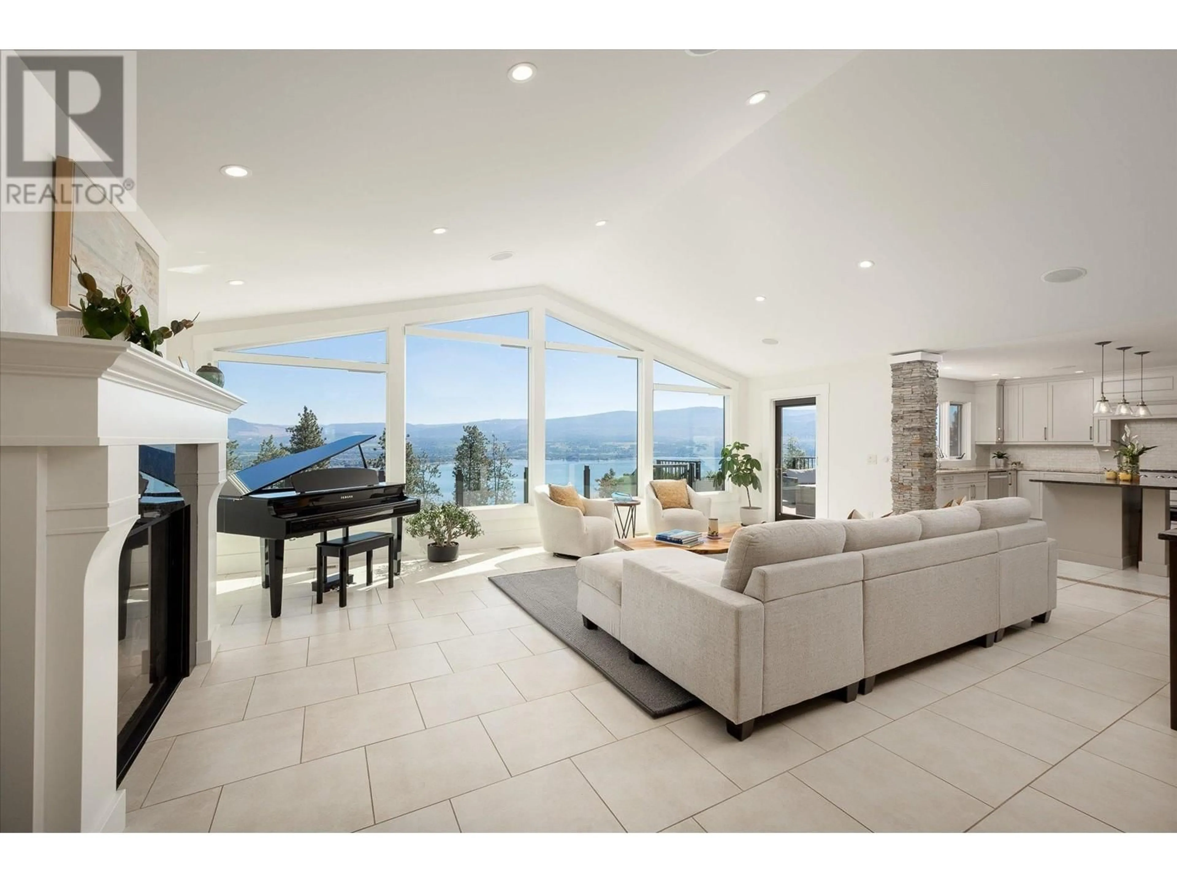 Living room with furniture, ceramic/tile floor for 2523 HILLSBOROUGH ROAD, West Kelowna British Columbia V1Z3E8