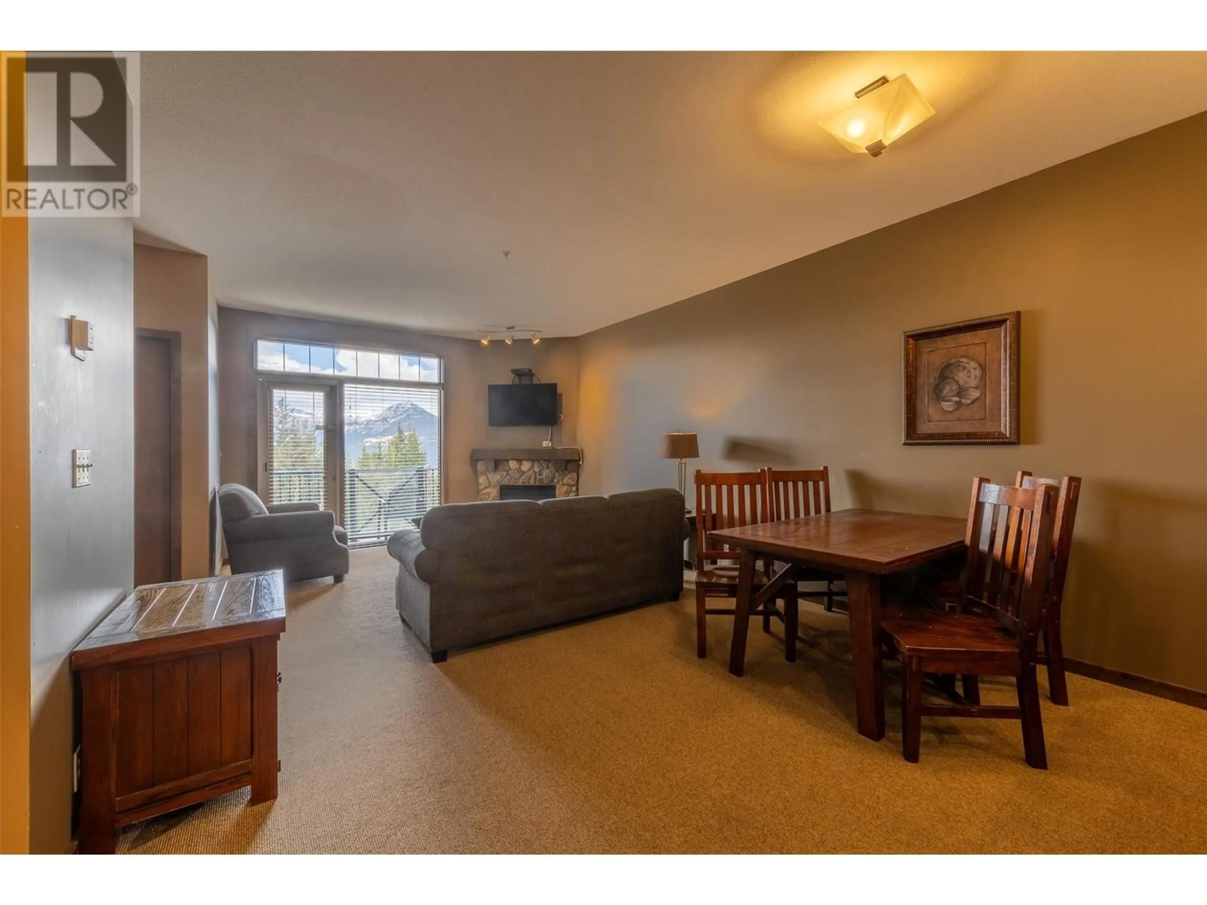 Living room with furniture, unknown for 311 - 1549 KICKING HORSE TRAIL, Golden British Columbia V0A1H1