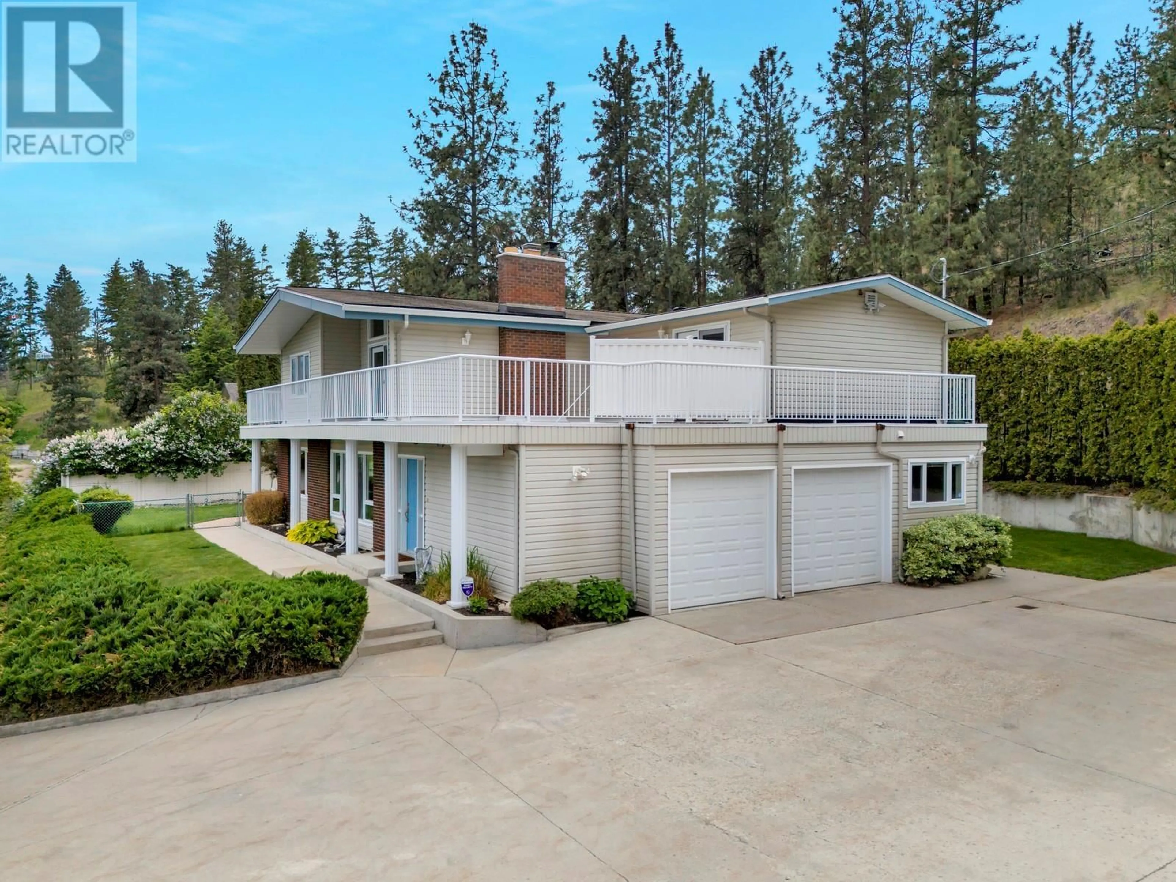A pic from outside/outdoor area/front of a property/back of a property/a pic from drone, unknown for 3632 PAYNTER ROAD, Westbank British Columbia V4T1R1