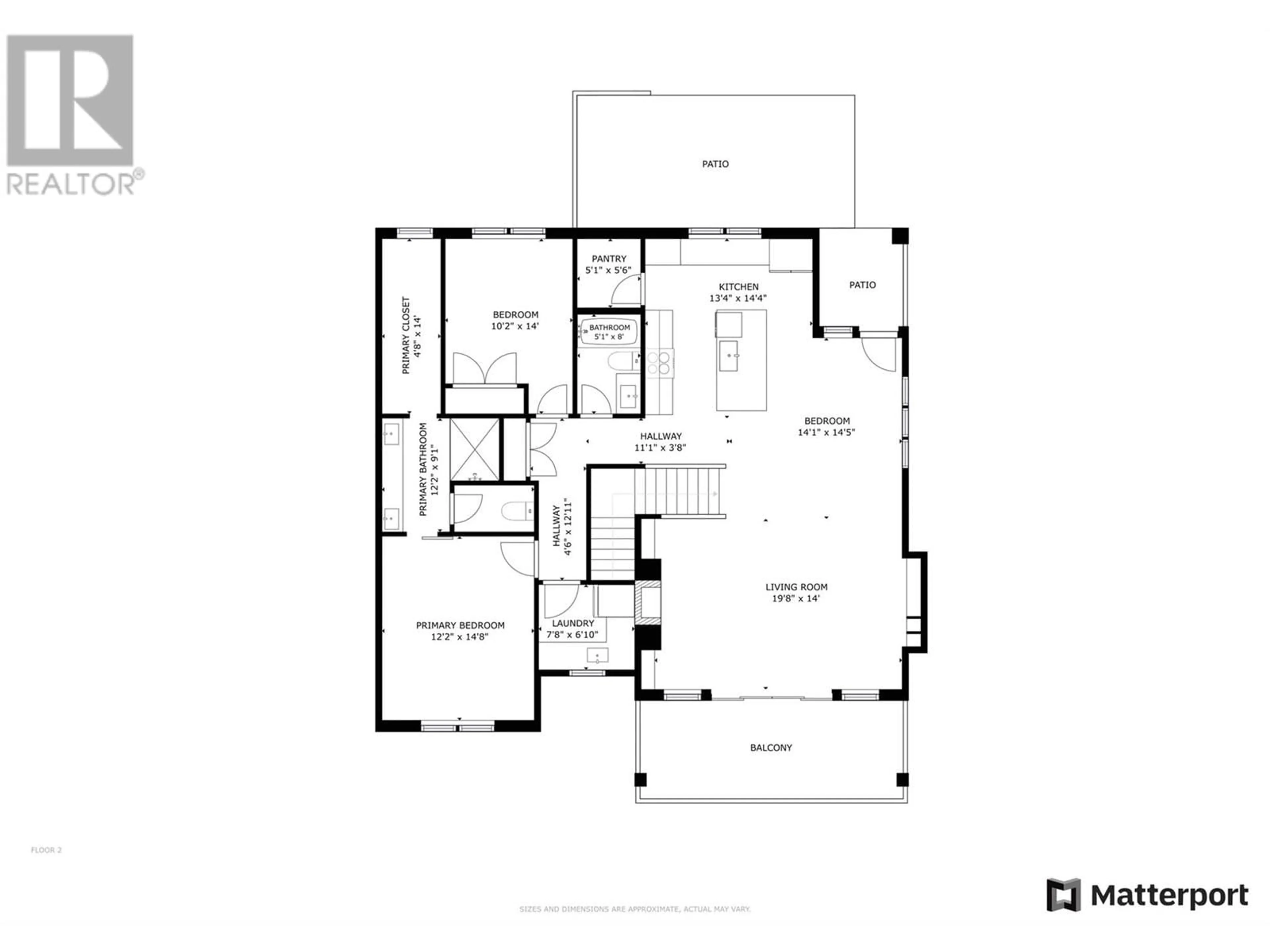 Floor plan for 1131 COLLINSON COURT, Kelowna British Columbia V1W0C3