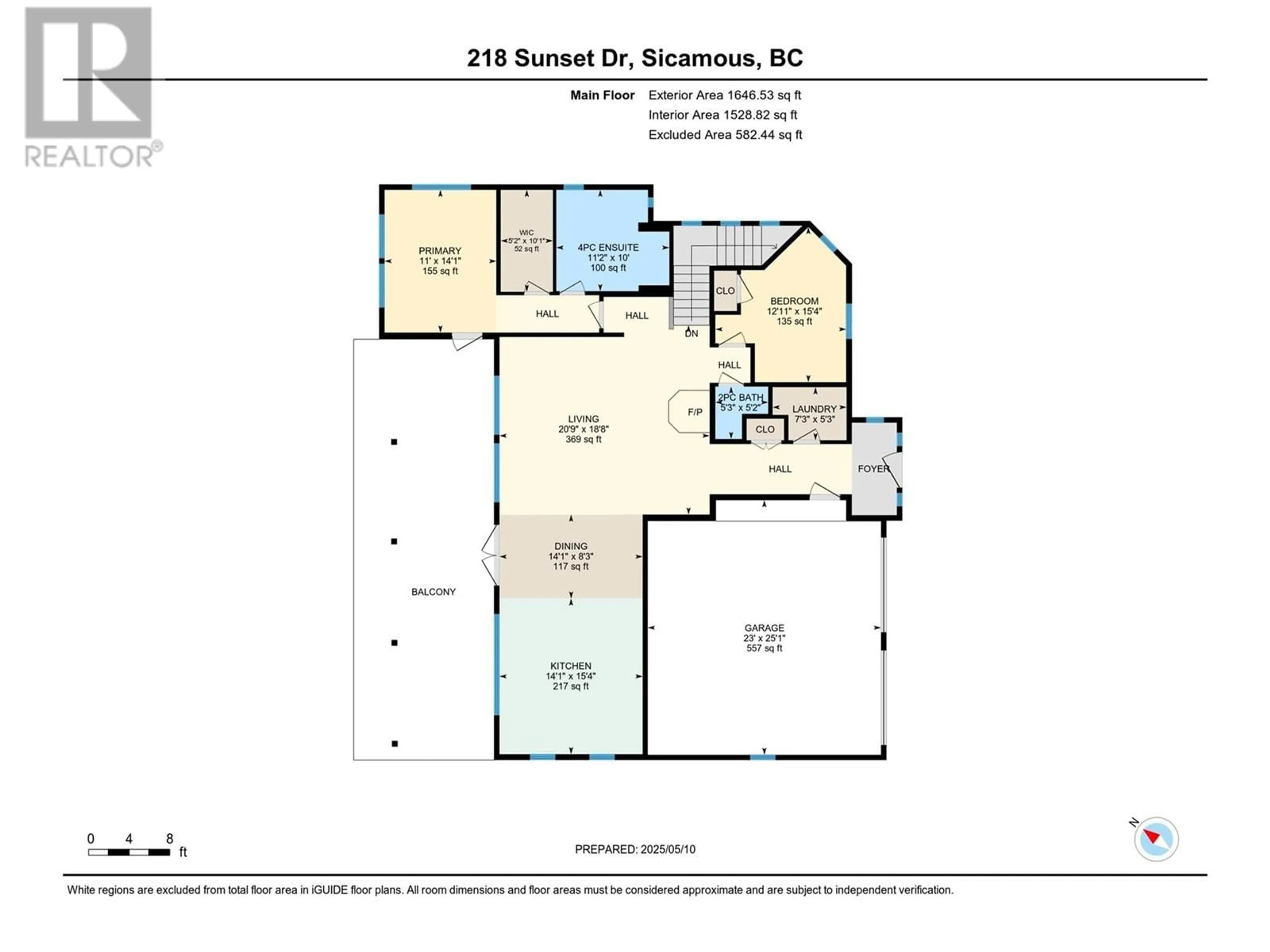 Floor plan for 218 SUNSET DRIVE, Sicamous British Columbia V0E2V1