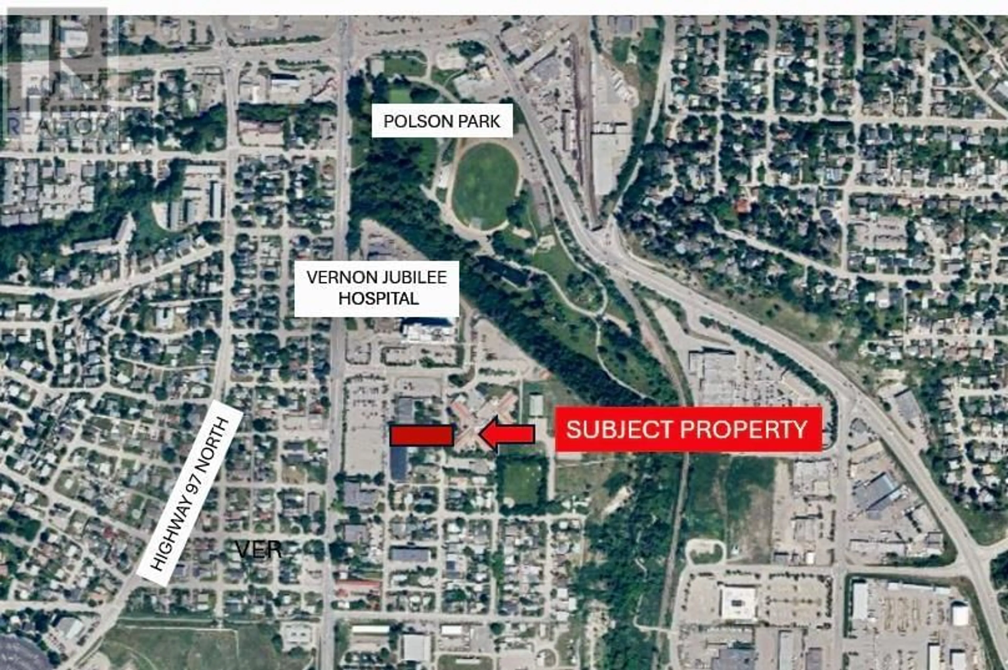 Picture of a map for 1811 31A STREET, Vernon British Columbia V1T7A2