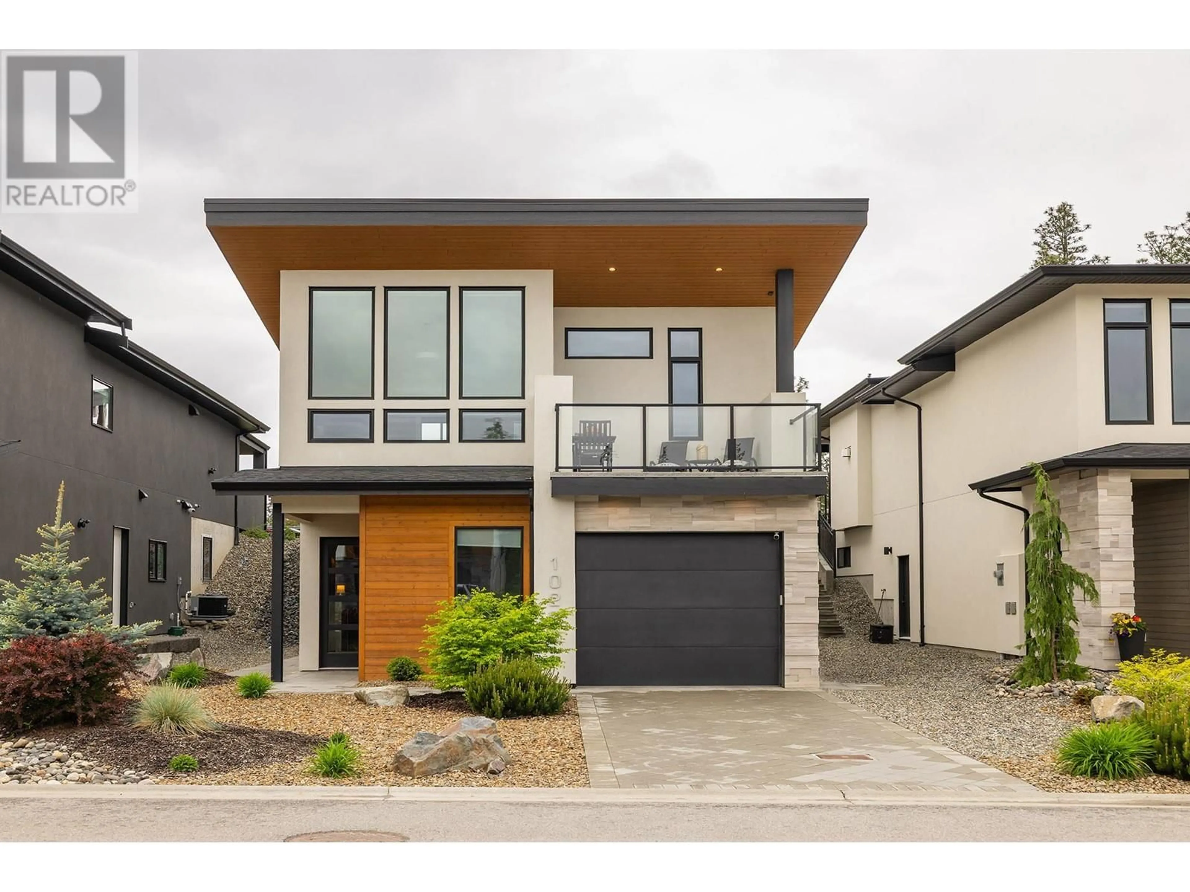Home with brick exterior material, street for 10282 LONG ROAD, Lake Country British Columbia V4V0A9