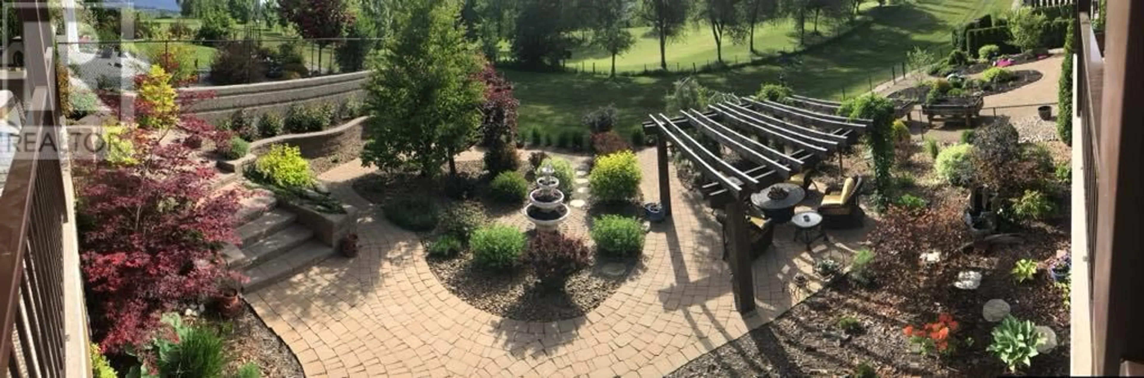 Patio, water/lake/river/ocean view for 4147 4TH STREET, Vernon British Columbia V1H1Z1