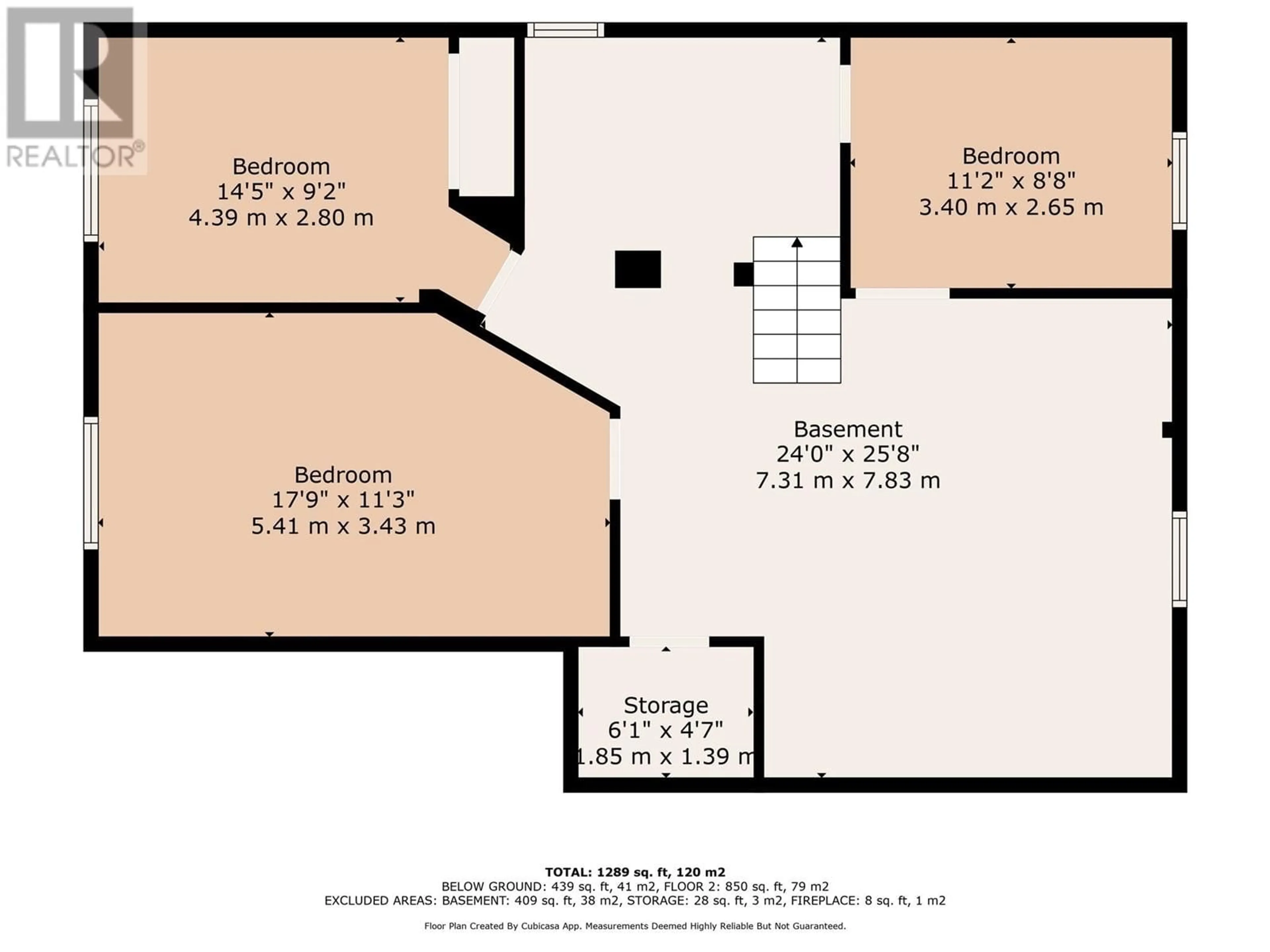 Floor plan for 2800 39 STREET, Vernon British Columbia V1T6J4