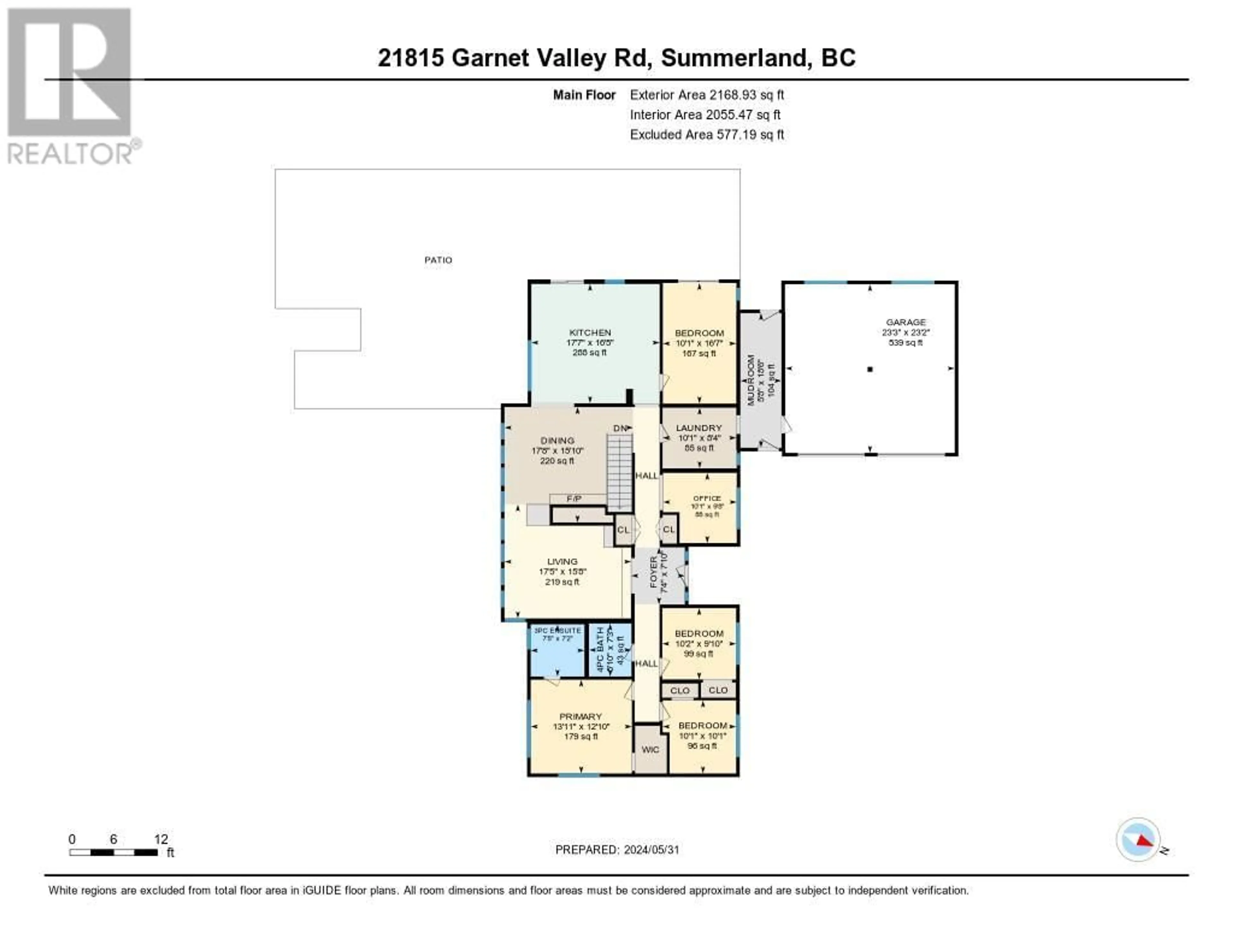 Floor plan for 21815 GARNET VALLEY ROAD, Summerland British Columbia V0H1Z3