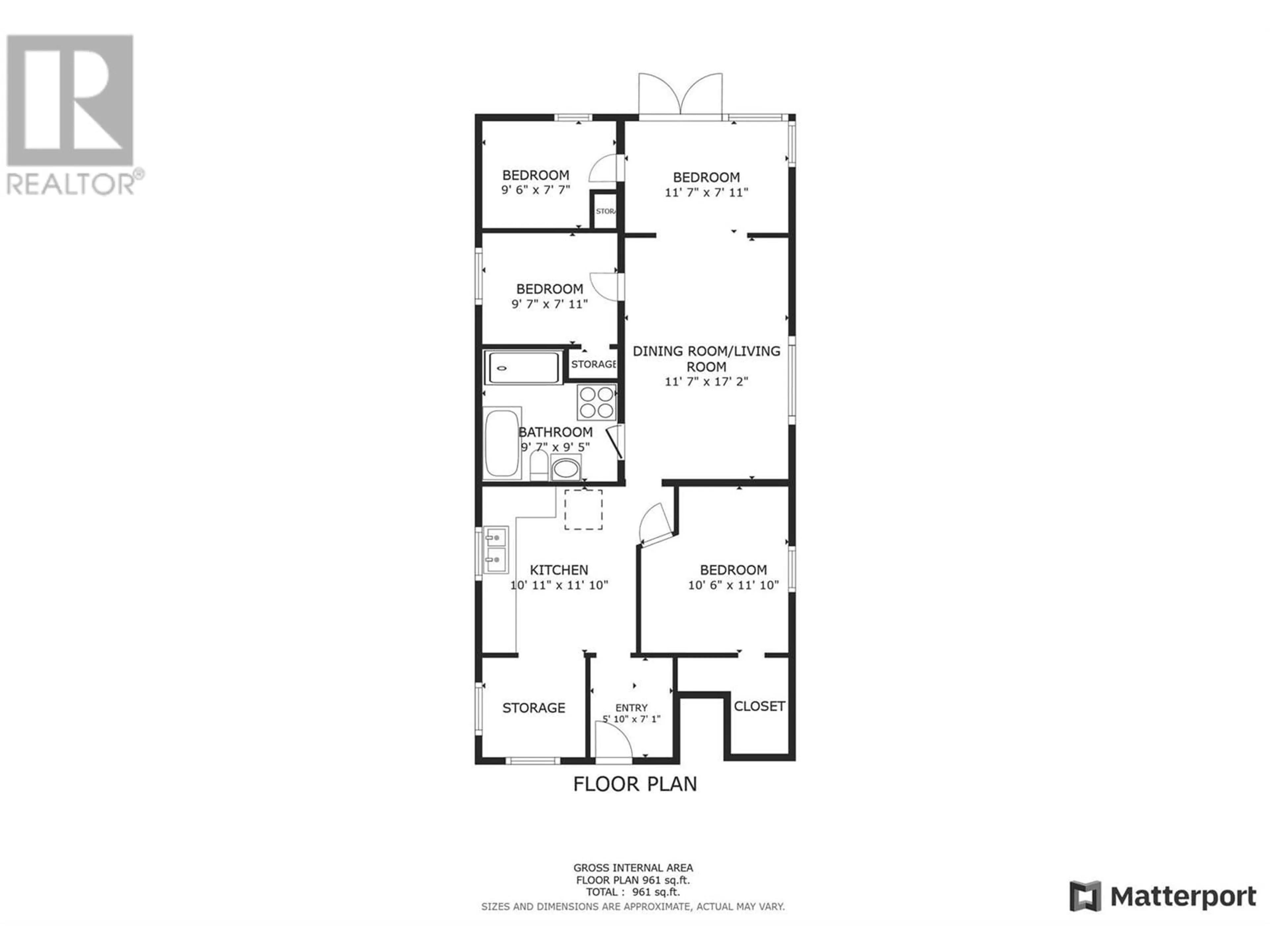 Floor plan for 1807 CEDAR STREET, Creston British Columbia V0B1G5
