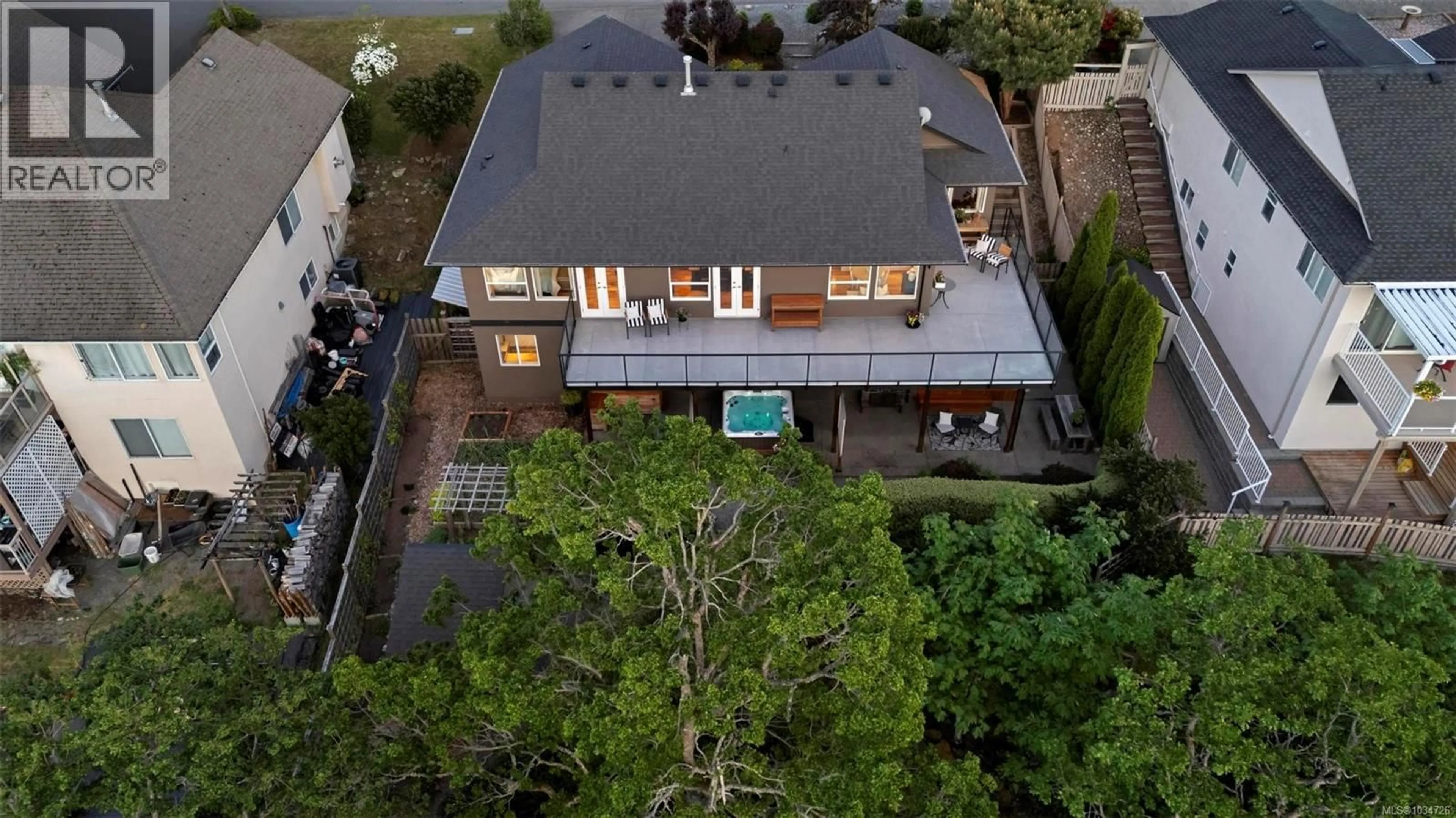 A pic from outside/outdoor area/front of a property/back of a property/a pic from drone, building for 6250 LOWER CHIPPEWA ROAD, Duncan British Columbia V9L5P8