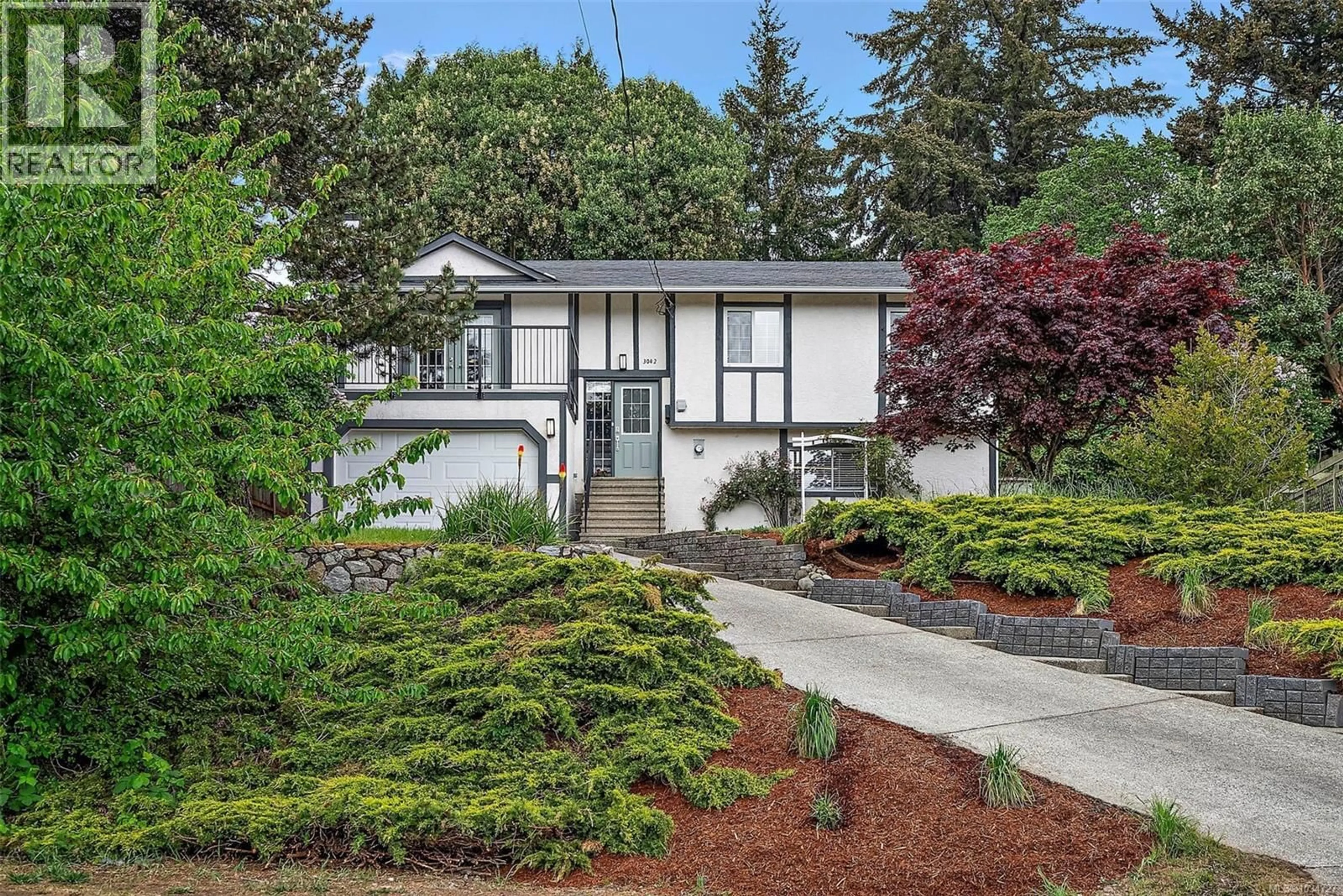 Home with vinyl exterior material, street for 3042 SHOREVIEW DRIVE, Langford British Columbia V9B4K6