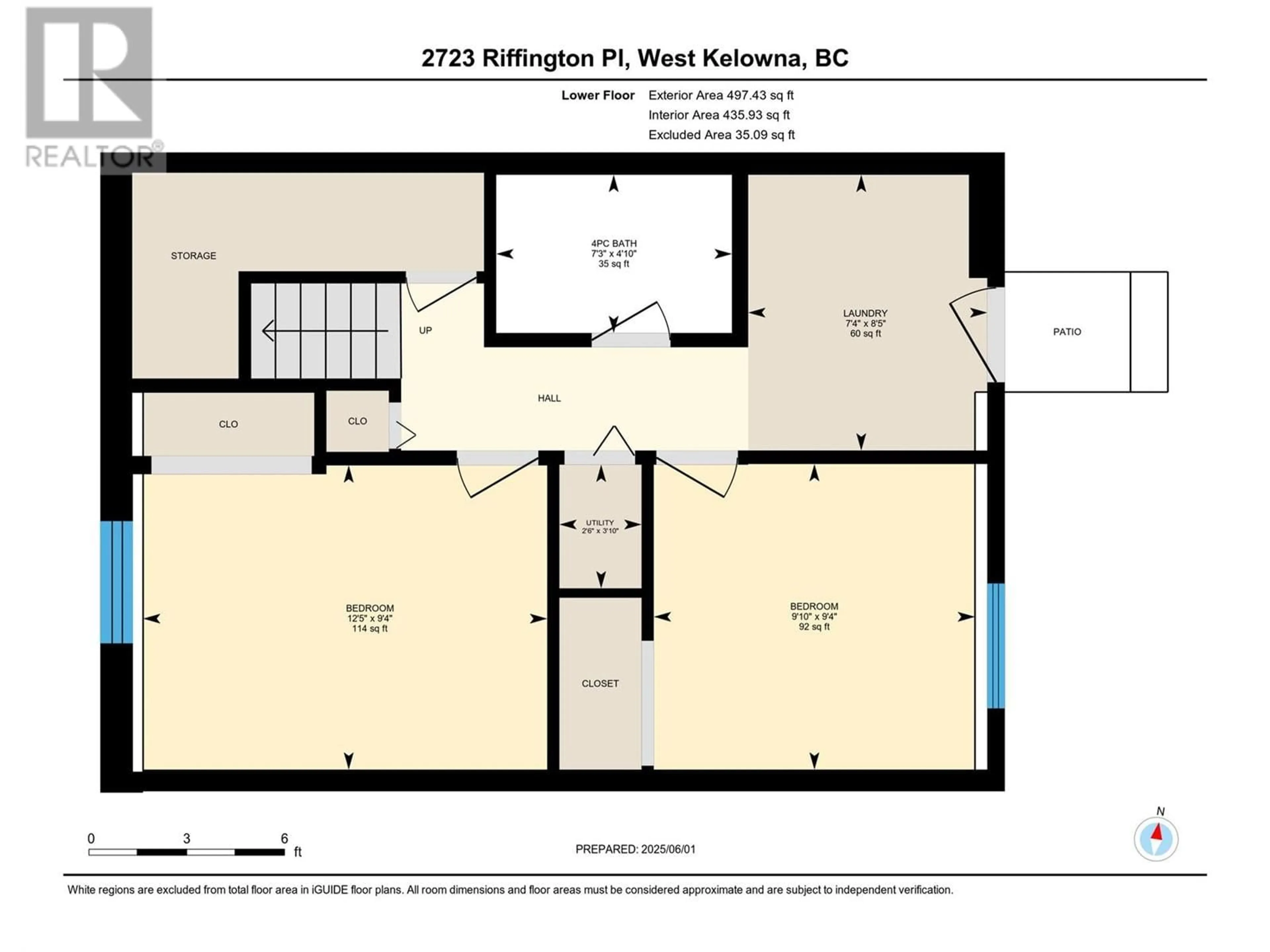 Floor plan for 2723 RIFFINGTON PLACE, West Kelowna British Columbia V1Z3L1