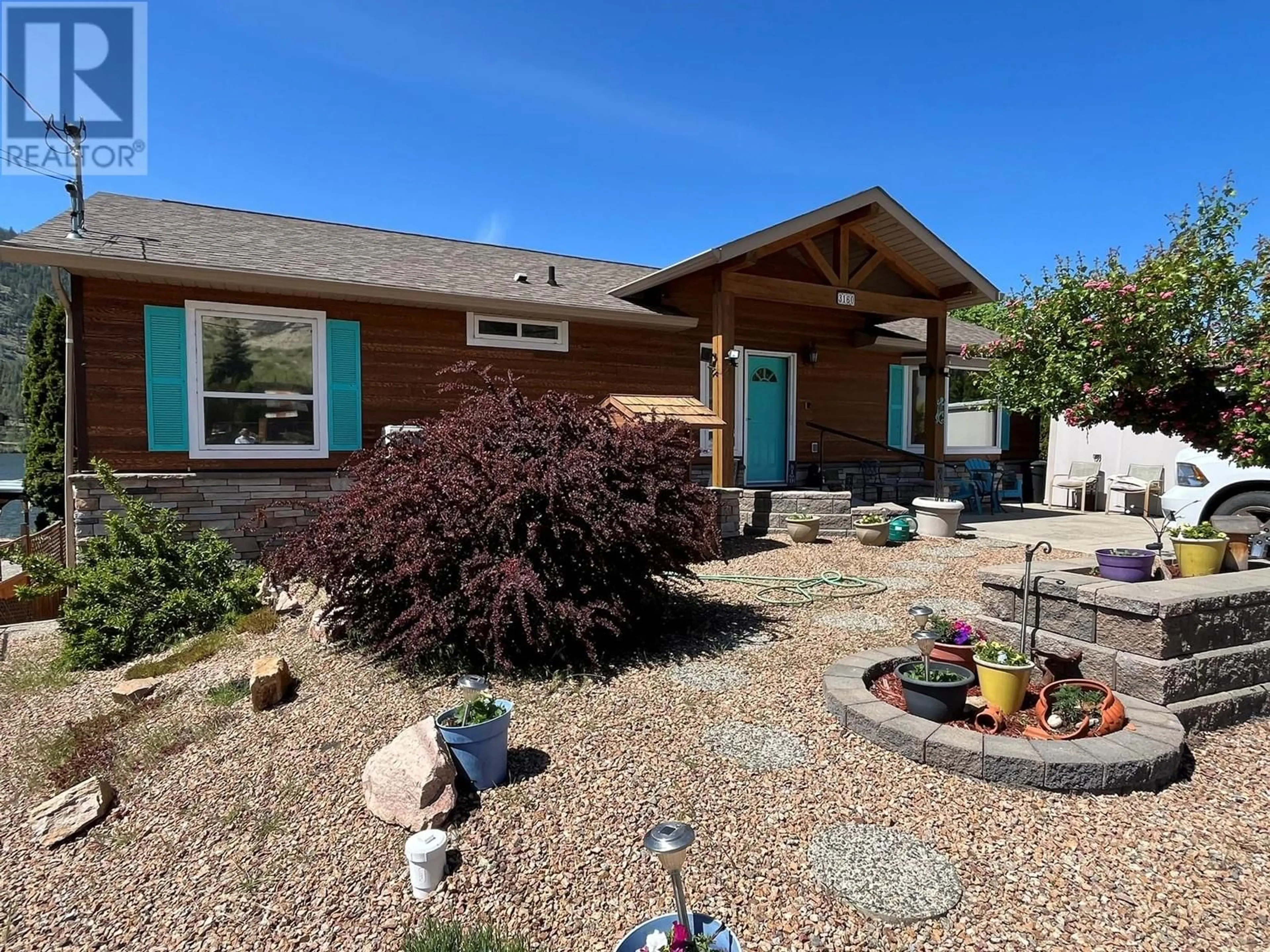 Home with vinyl exterior material, street for 3160 VASEUX LAKE, Okanagan Falls British Columbia V0H1R2