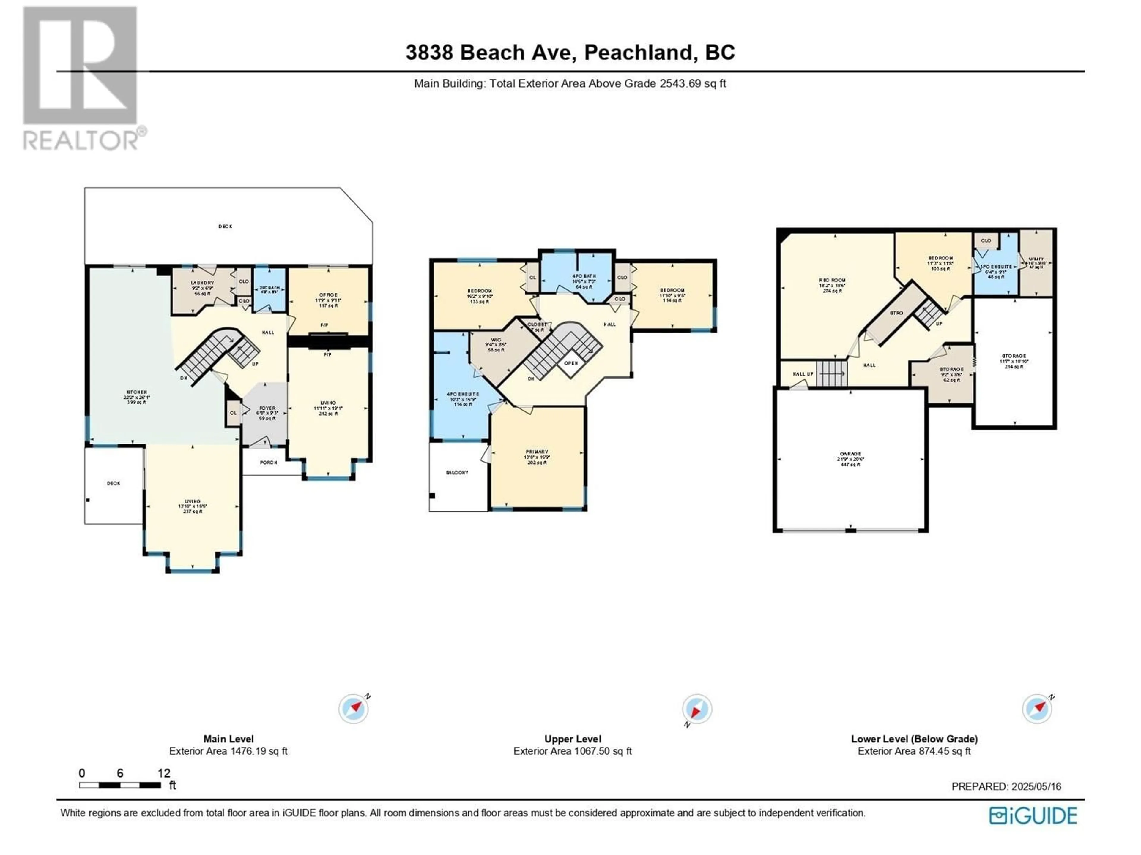 Floor plan for 3838 BEACH AVENUE, Peachland British Columbia V0H1X1